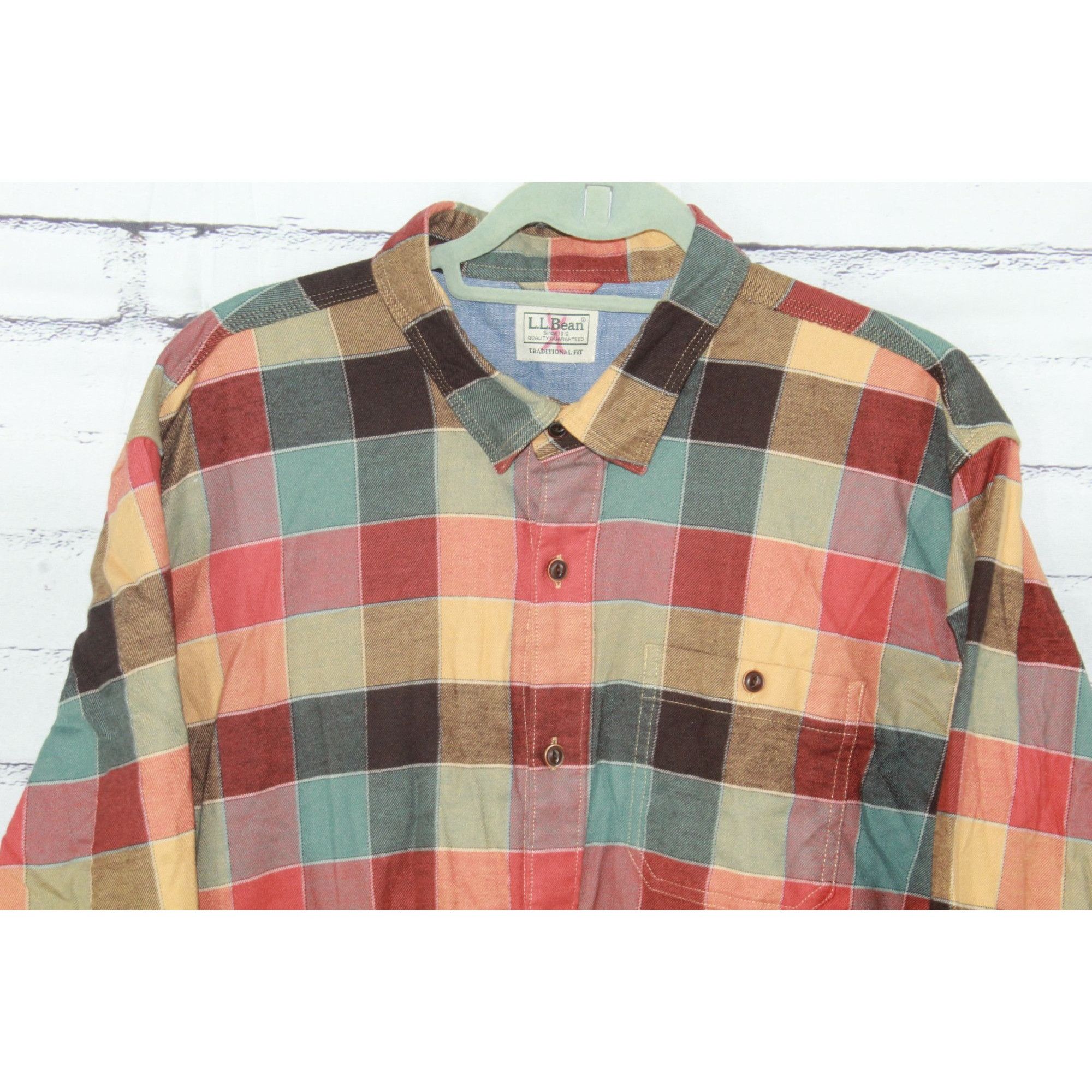 L.L. Bean LL Bean Mens BeanFlex All Season Flannel M Size US M / EU 48-50 / 2 - 2 Thumbnail