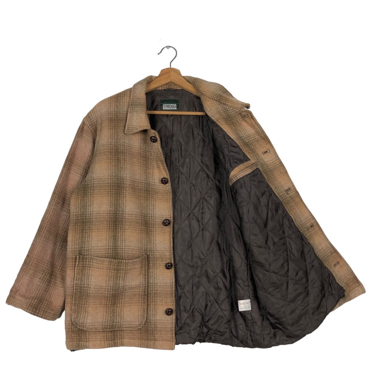 Japanese Brand Vintage Work Chore Jacket Uniqlo Issey Miyake Tartan Design Size US M / EU 48-50 / 2 - 11 Thumbnail