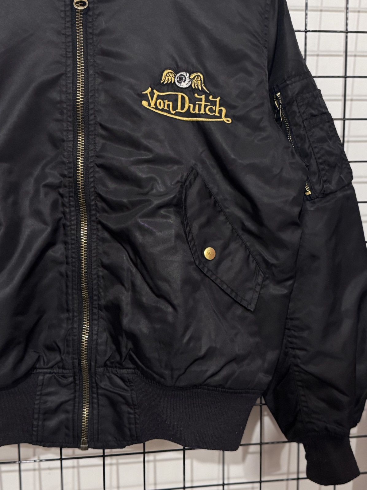 Von Dutch Von Dutch MA-1 style flight bomber jacket. Size US L / EU 52-54 / 3 - 5 Thumbnail