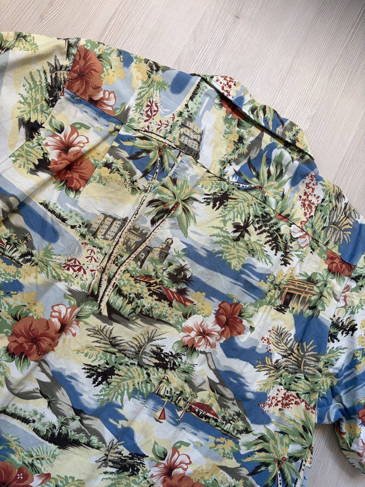 Cockpit USA RJC Hawaiian Summer Shirt USA Size US XL / EU 56 / 4 - 11 Thumbnail