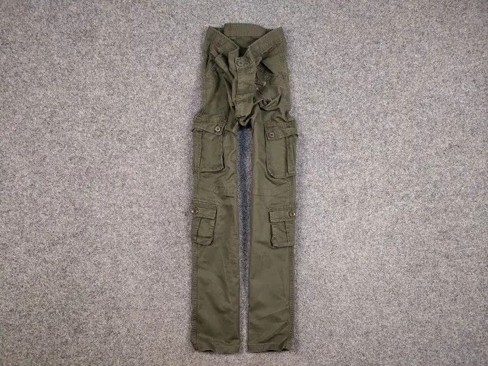 Japanese Brand Vintage Japanese Multi Pocket Cargo Pants Y2K Travis Style Size US 36 / EU 52 - 1 Thumbnail
