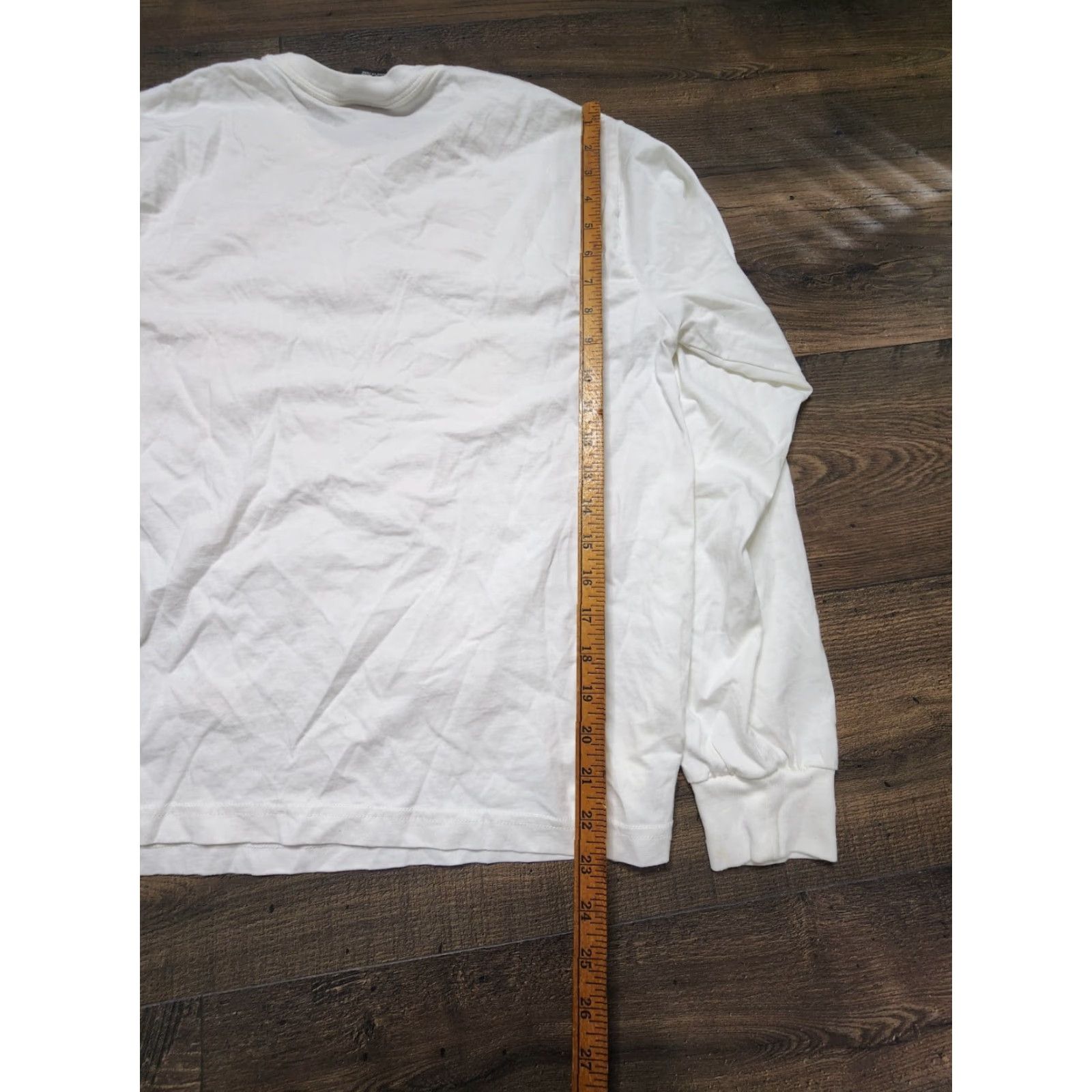 Nike Nike T-Shirt Long Sleeve Casual Crew Neck Modern Unisex Adult Size L White Retro Logo Size L / US 10 / IT 46 - 3 Thumbnail