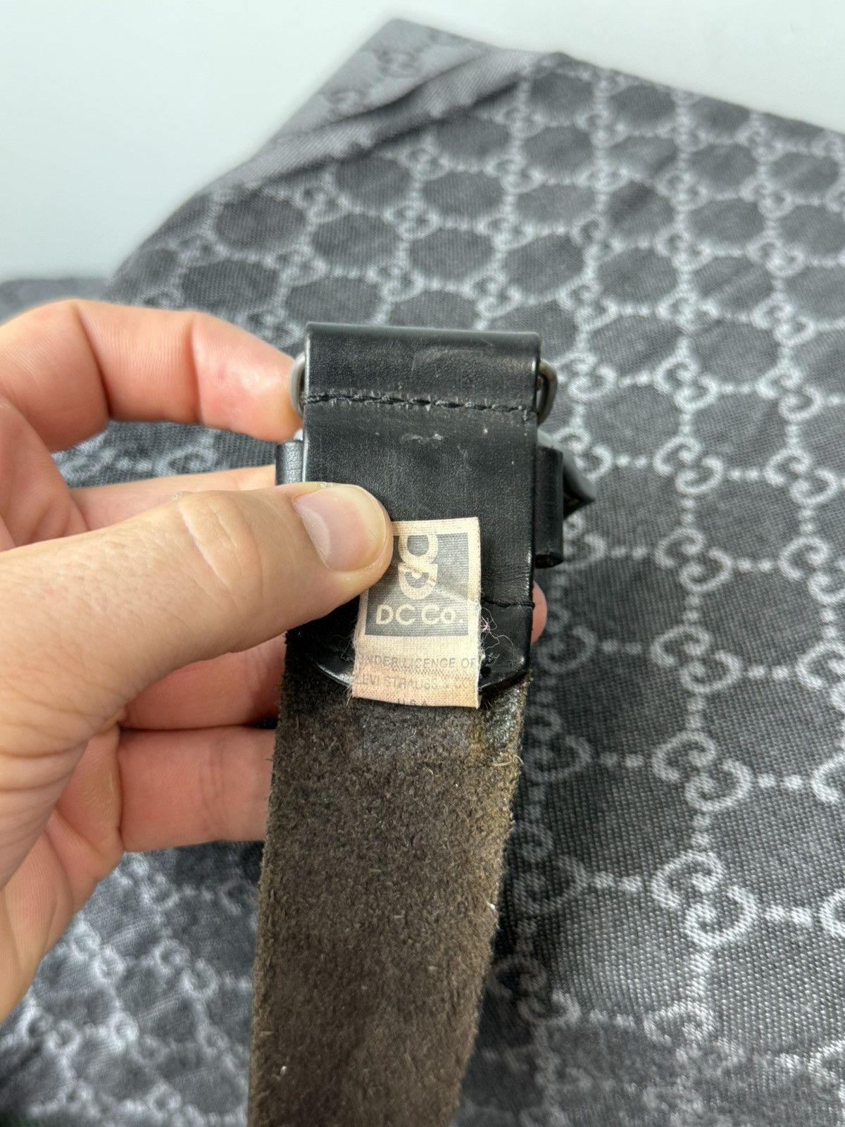 Levi's Vintage Levi’s Leather Belt American Vintage Size ONE SIZE - 7 Thumbnail