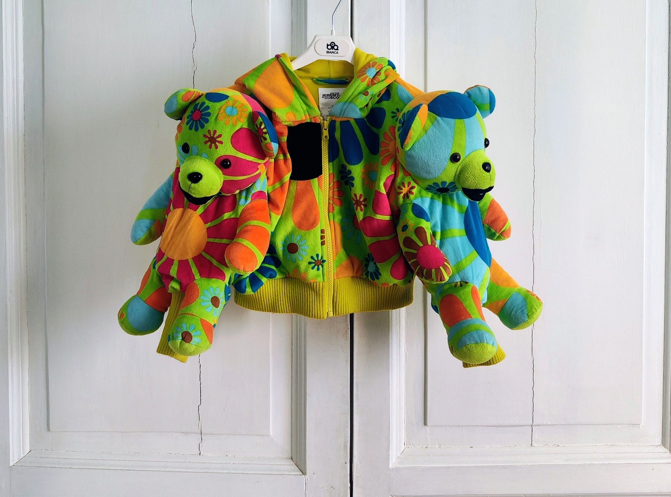Adidas × Jeremy Scott Teddy bear hoodie Size S / US 4 / IT 40 - 2 Thumbnail