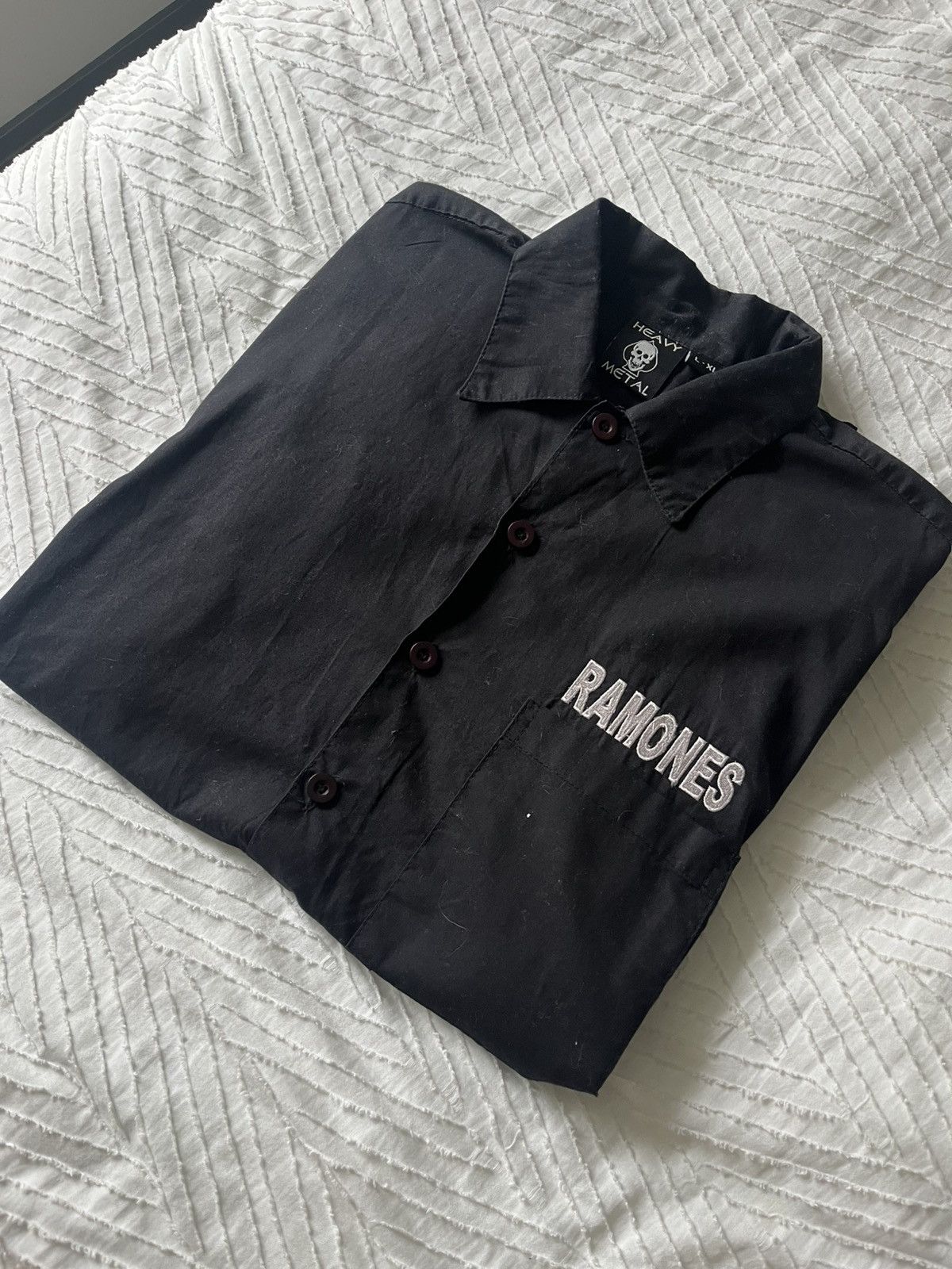 Vintage Vintage Ramones Button Up Size US L / EU 52-54 / 3 - 1 Thumbnail