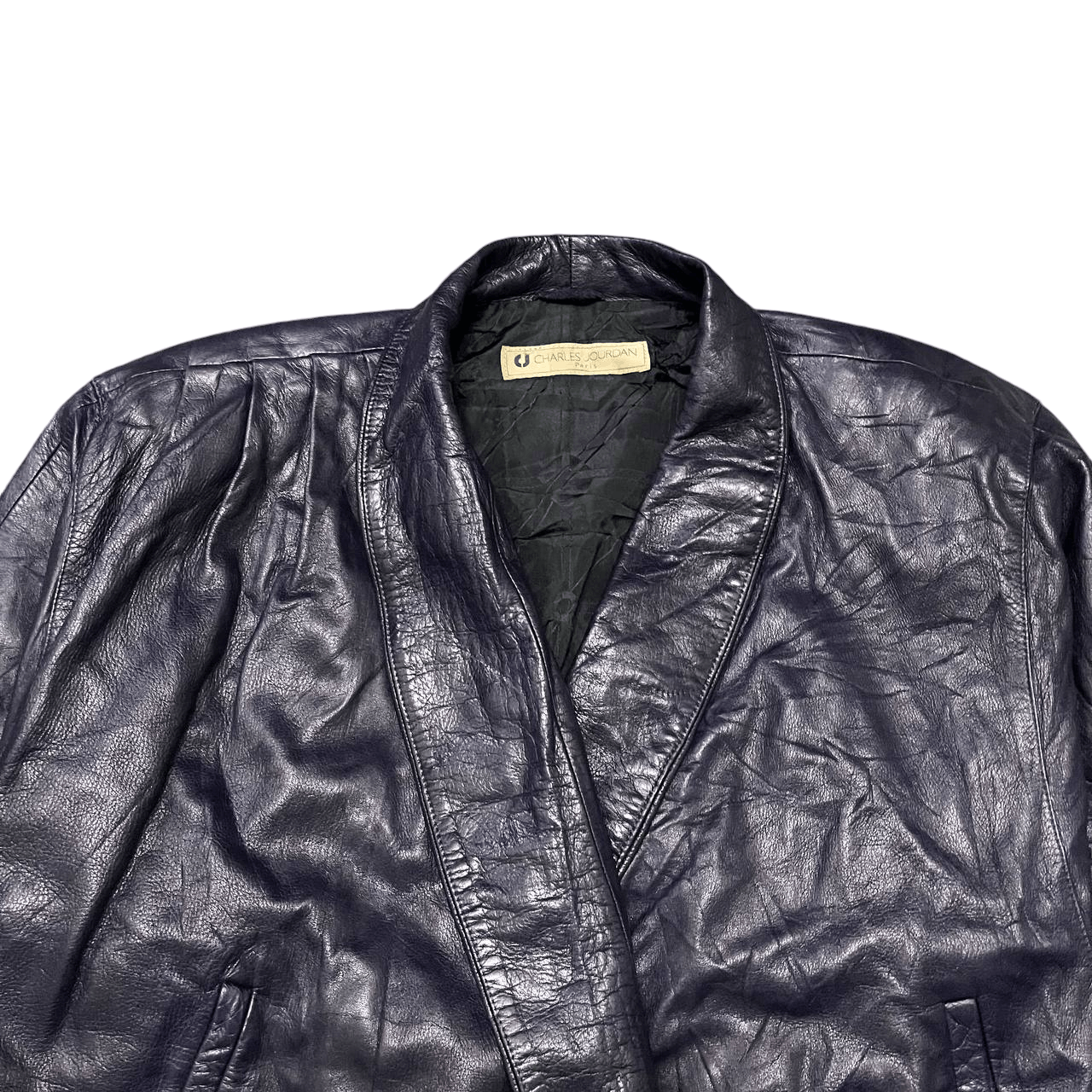 Charles Jourdan Vintage Charles Jourdan Paris Leather Jacket Size US M / EU 48-50 / 2 - 2 Thumbnail