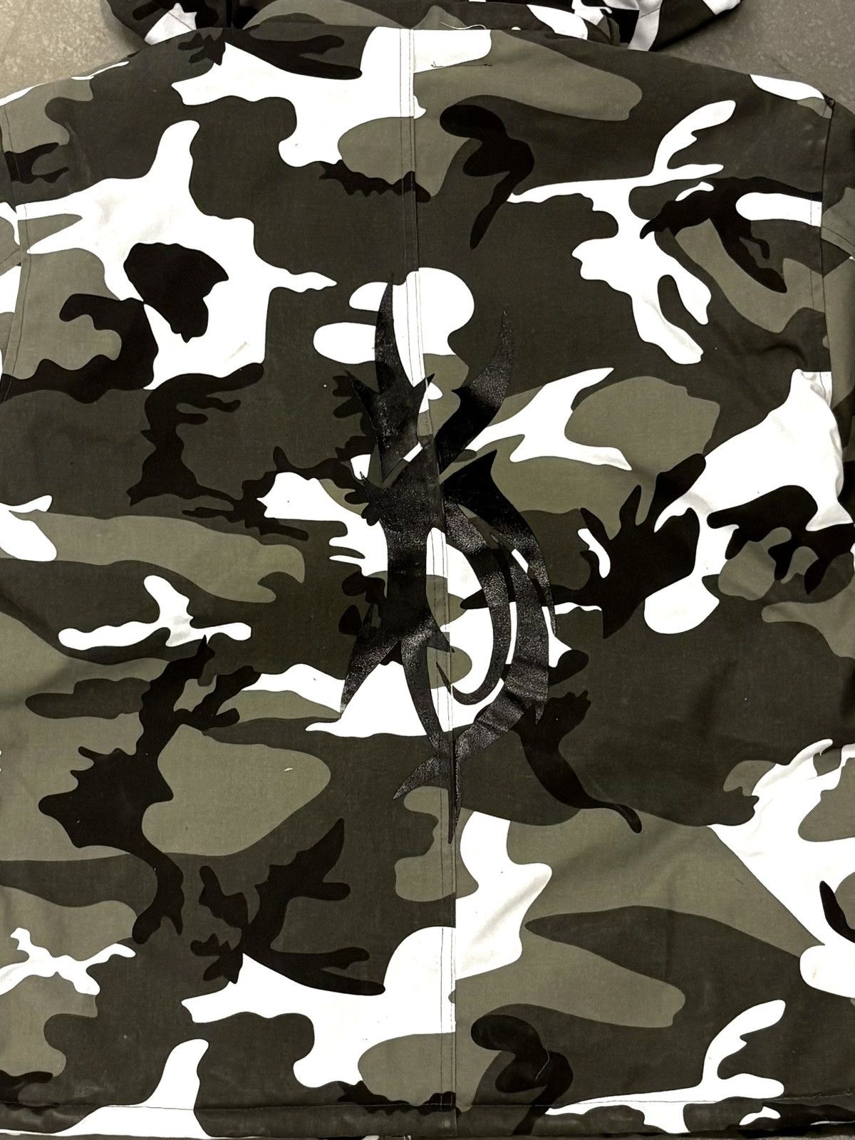 Kim Krueger kim krueger camo bomber jacket Size US L / EU 52-54 / 3 - 4 Thumbnail