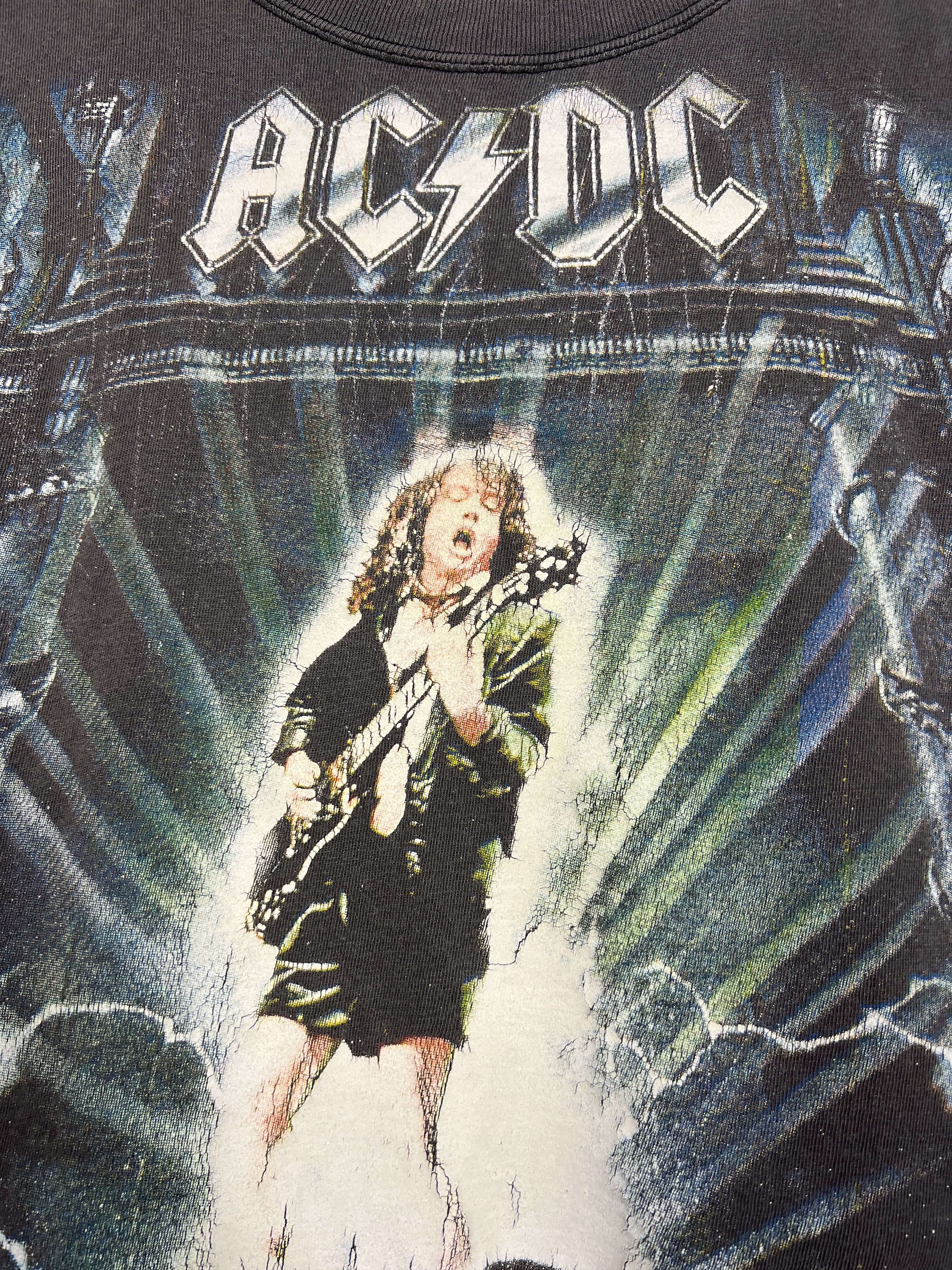 Vintage Vintage 90's Ac/Dc Ballbreaker Tour Concert Band Tee Shirt Size US M / EU 48-50 / 2 - 4 Thumbnail