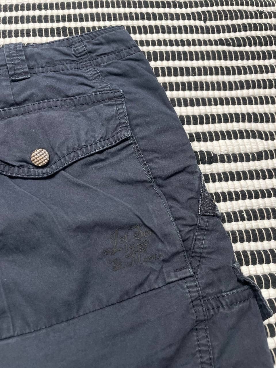 JET SET × Japanese Brand × Vintage Vintage Jet Set Cargo Faded Shorts Y2K Size US 34 / EU 50 - 5 Thumbnail