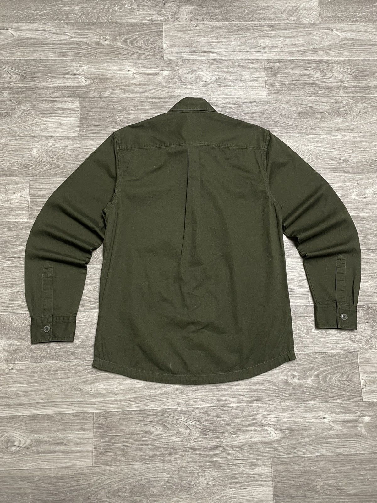 Barbour BARBOUR Beacon Forest Green Twill Overshirt Jacket Size US M / EU 48-50 / 2 - 15 Thumbnail