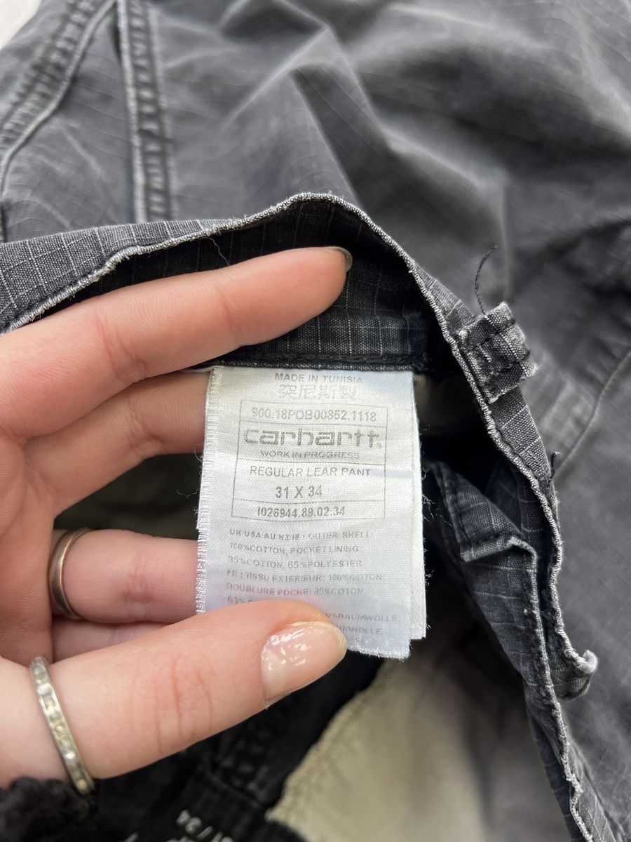 Carhartt Distressed cargo washed carhartt pants y2k style Size US 31 - 6 Thumbnail