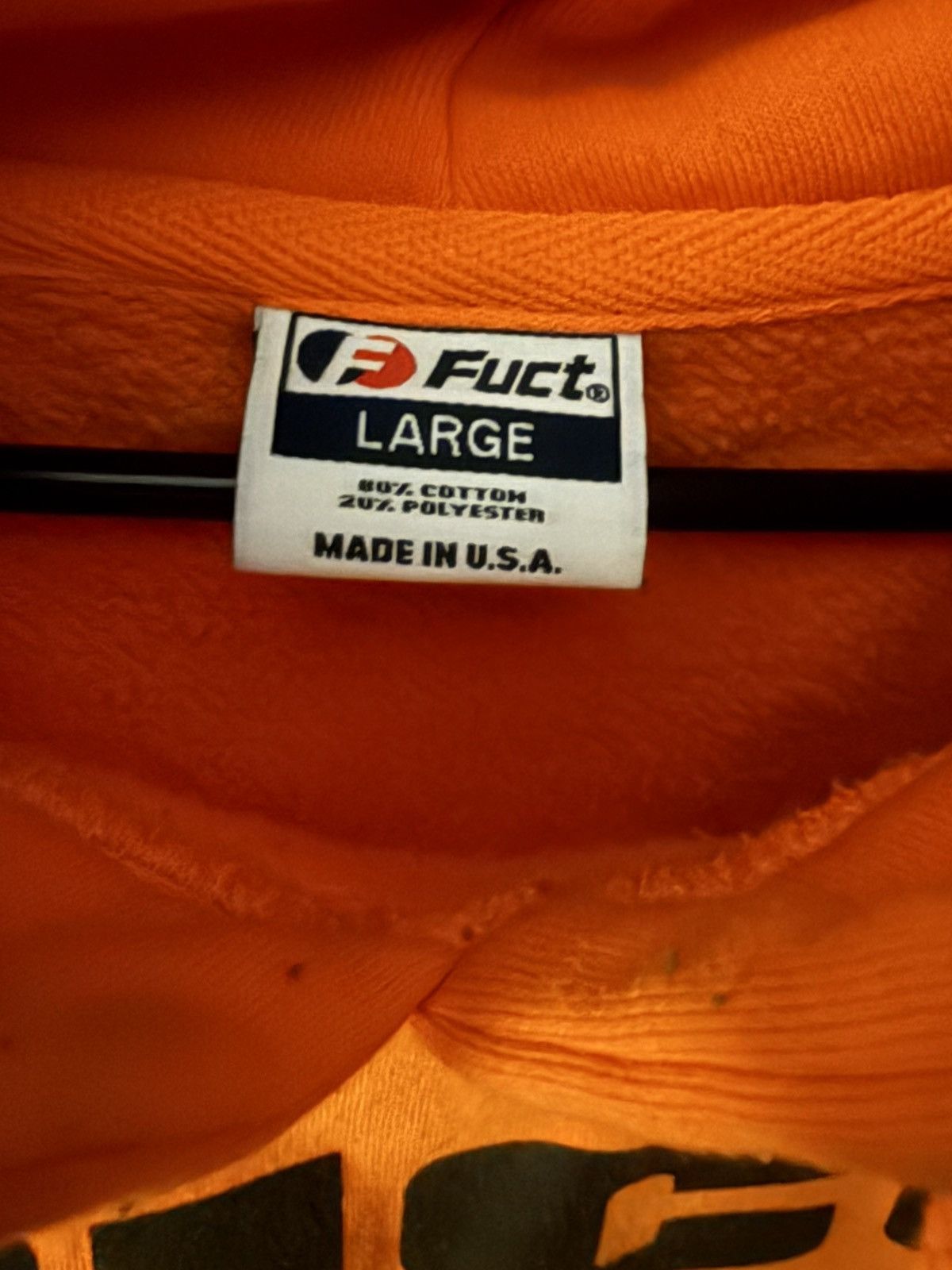 FUCT Fuct orange hoodie Size US L / EU 52-54 / 3 - 3 Thumbnail