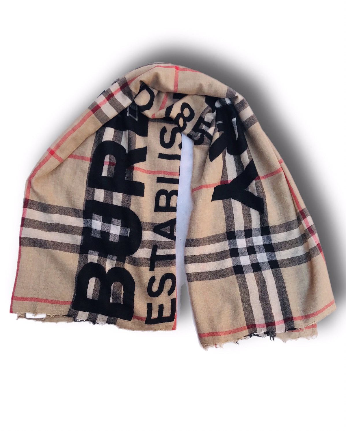 Burberry Burberry London Horseferry Scarf Nova Check Sqare cashmere Size ONE SIZE - 4 Thumbnail