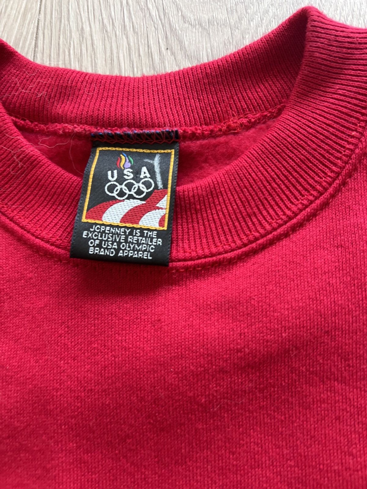 USA Olympics × Vintage Vintage USA Olympics Crew Sweatshirt Made In USA 90s Size US M / EU 48-50 / 2 - 4 Thumbnail