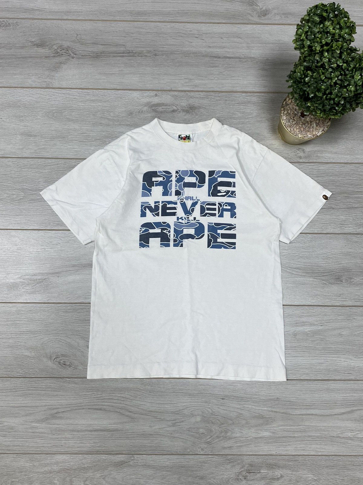 Bape BAPE ASNKA “Ape shall never kill ape” Tee Size US M / EU 48-50 / 2 - 1 Thumbnail