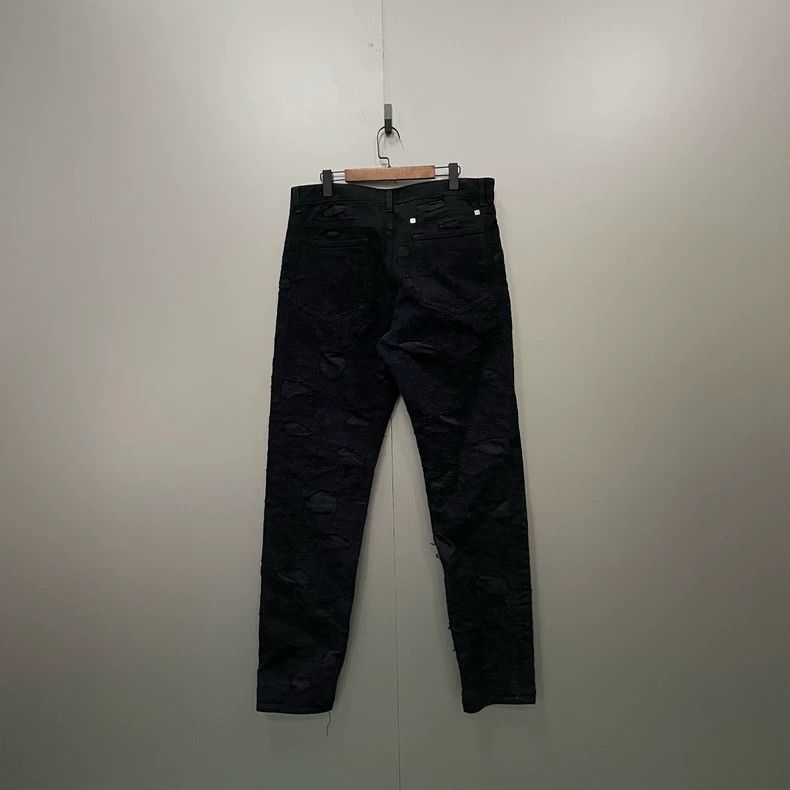 Givenchy Givenchy Black Ripped Jeans Size US 36 / EU 52 - 3 Thumbnail
