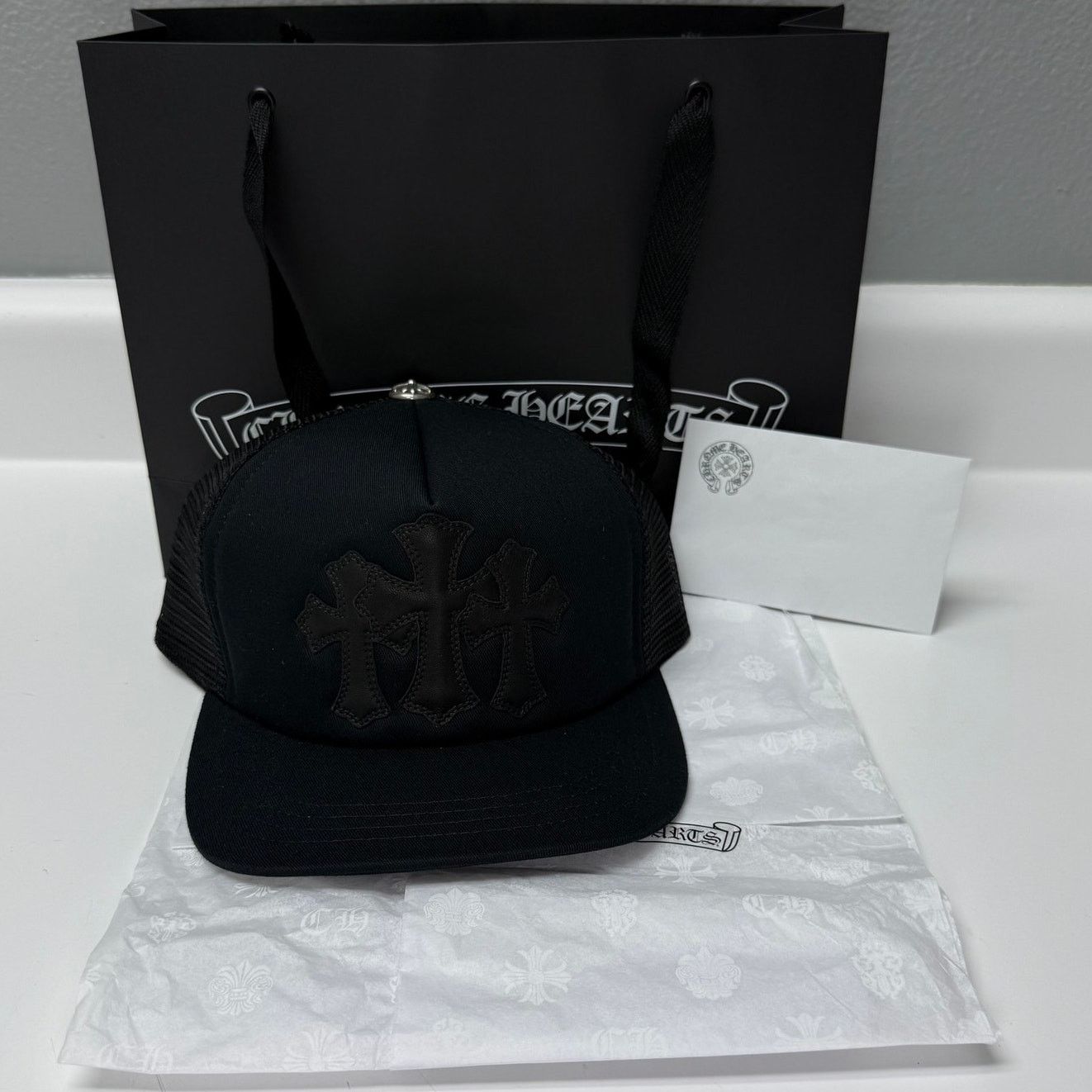 Chrome Hearts CHROME HEARTS TRUCKER CAP - CEMETERY PATCHWORK Size ONE SIZE - 2 Thumbnail