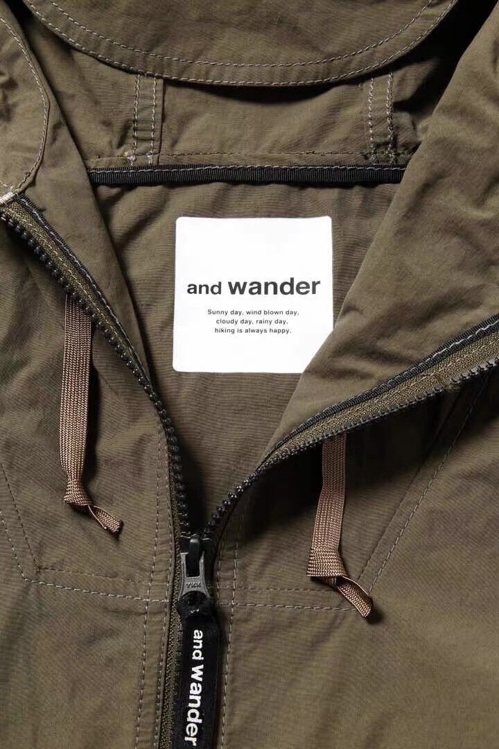 And Wander and wander Nylon Taffeta Hoodie Ｑ22 Size US L / EU 52-54 / 3 - 3 Thumbnail