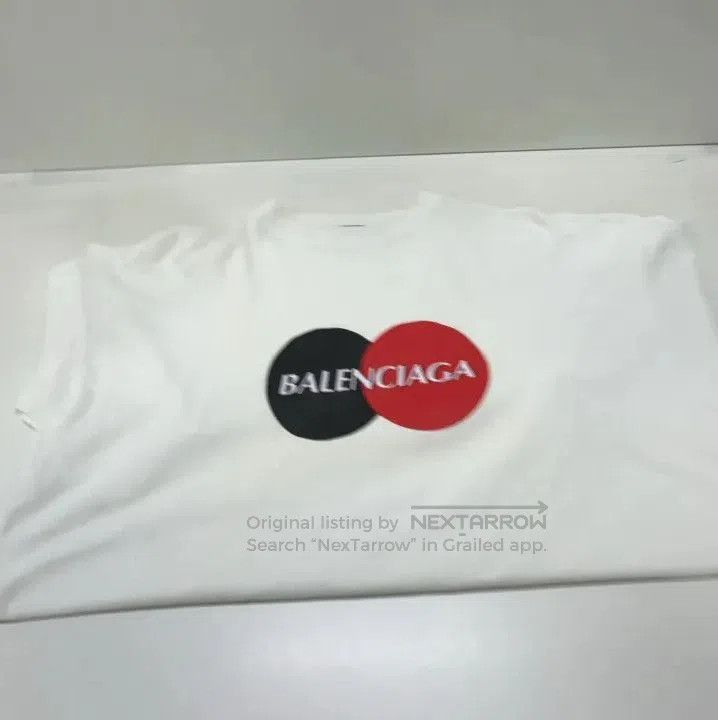 Balenciaga Balenciaga Retro Print Short Sleeve T. Size US S / EU 44-46 / 1 - 4 Thumbnail