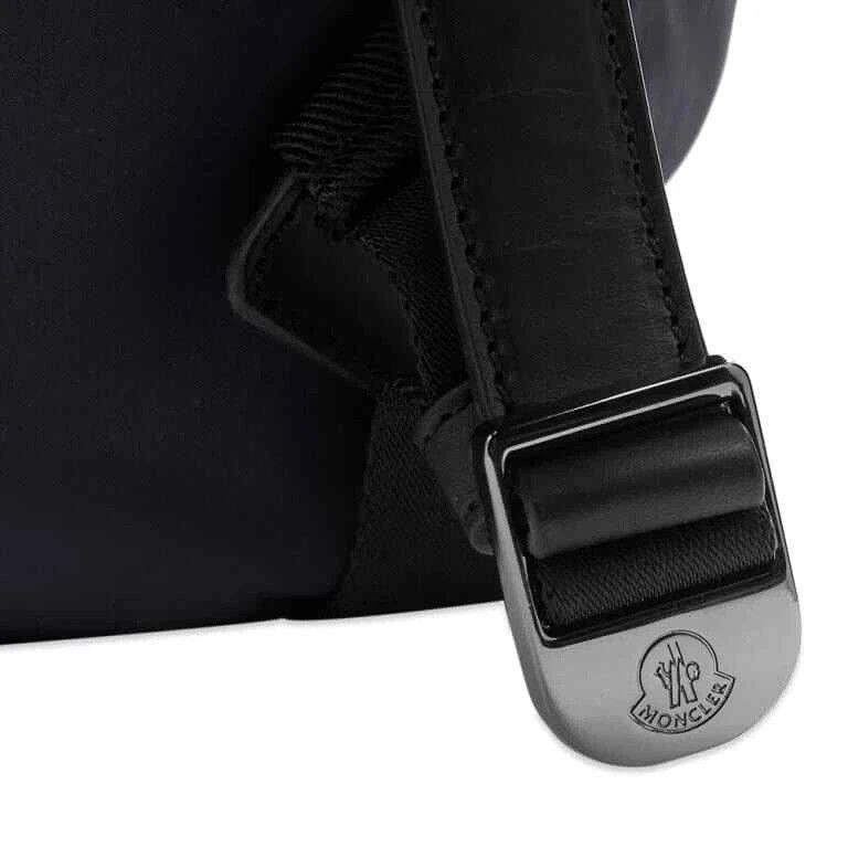 Moncler Moncler Chute Patch Logo Backpack Navy Blue + Bag Size ONE SIZE - 10 Thumbnail