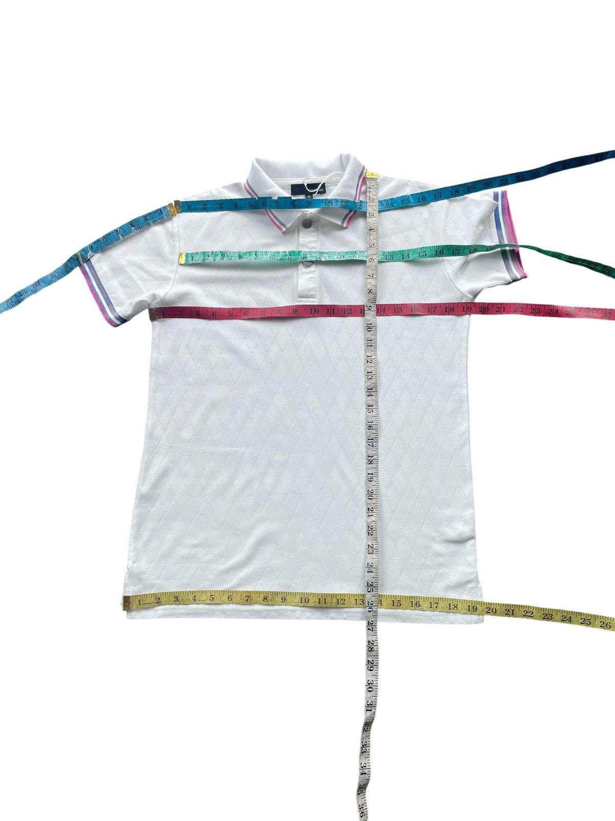 Dsquared2 M2squared Diamond Design Polo Tshirt Size US M / EU 48-50 / 2 - 6 Thumbnail