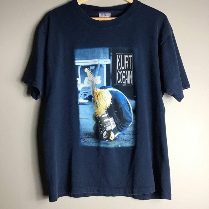 Streetwear Y2K 2000 Rare Nirvana Kurt Cobain The End Of Music Shirt L ...