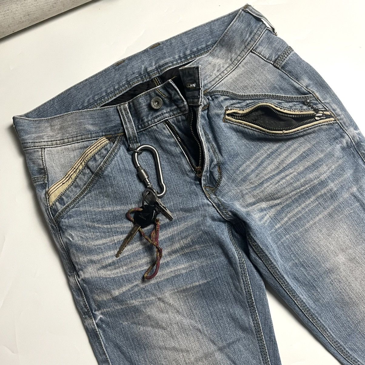 If Six Was Nine 🔥HOT🔥Japanese Hideaways Nicole Mudwash denim Size US 32 / EU 48 - 3 Thumbnail