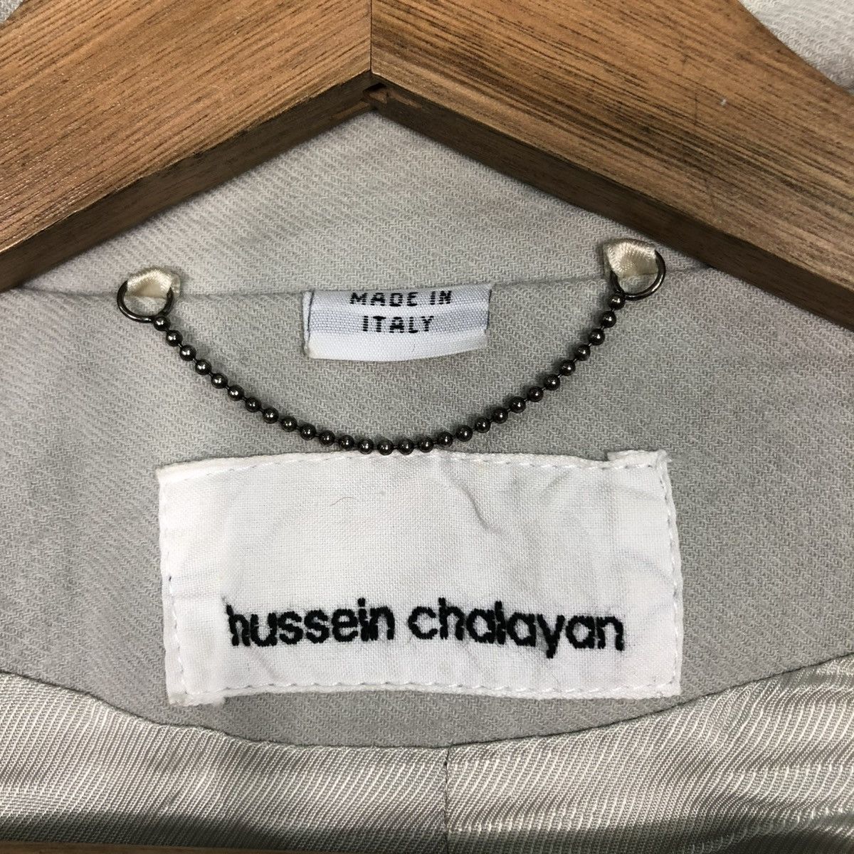 Hussein Chalayan 🔥CROPPED DOUBLE LAYER DESIGN JACKET HUSSEIN CHALAYAN Size M / US 6-8 / IT 42-44 - 20 Thumbnail
