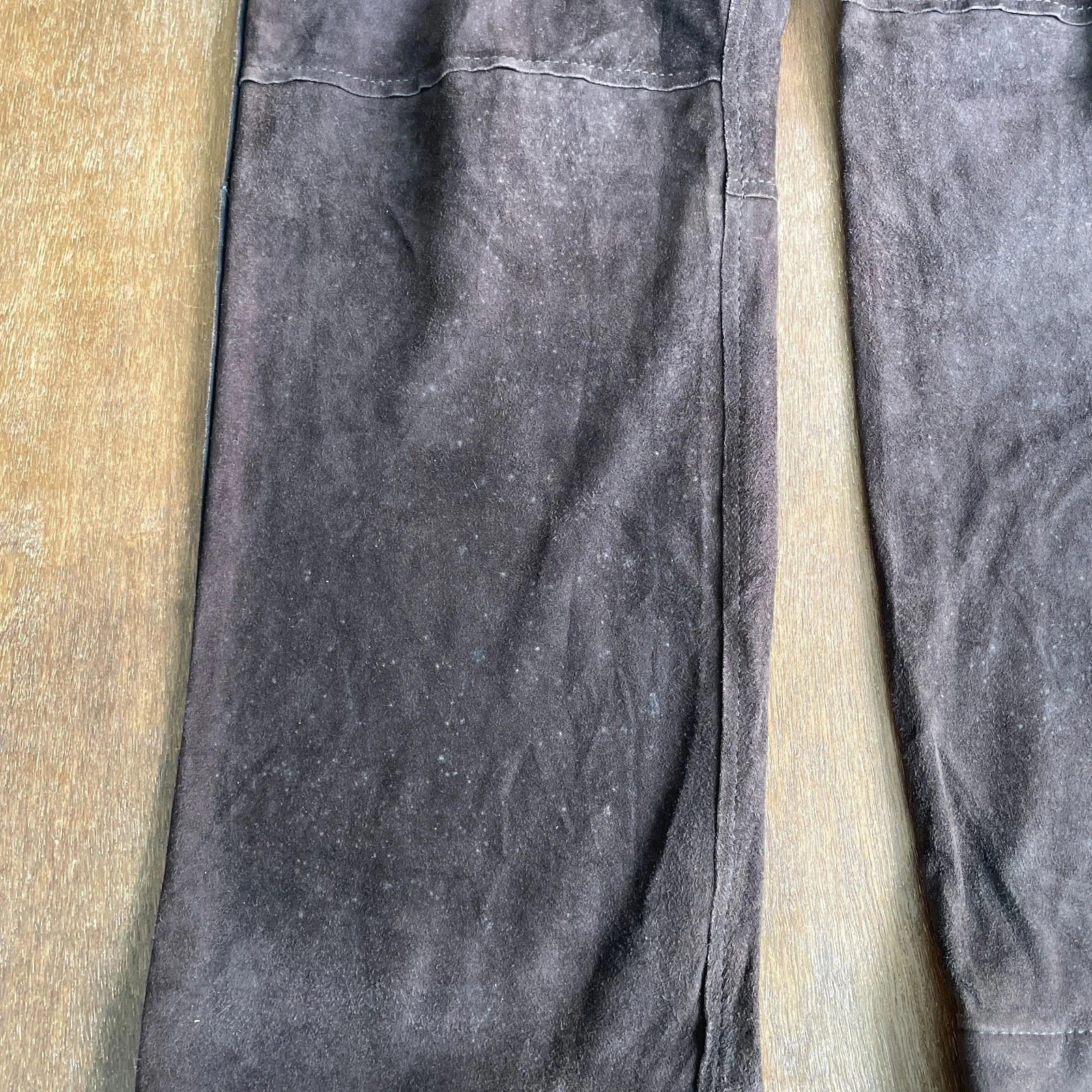 Dolce & Gabbana DOLCE&GABBANA Vera Pelle Real Leather Pants Size US 34 / EU 50 - 11 Thumbnail