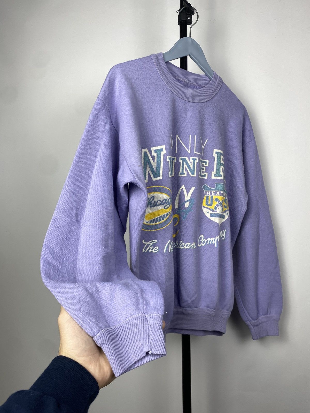 NBA × Vintage Vintage 80s Basketball Only Winner Sweatshirt Graphic Print Size US S / EU 44-46 / 1 - 3 Thumbnail