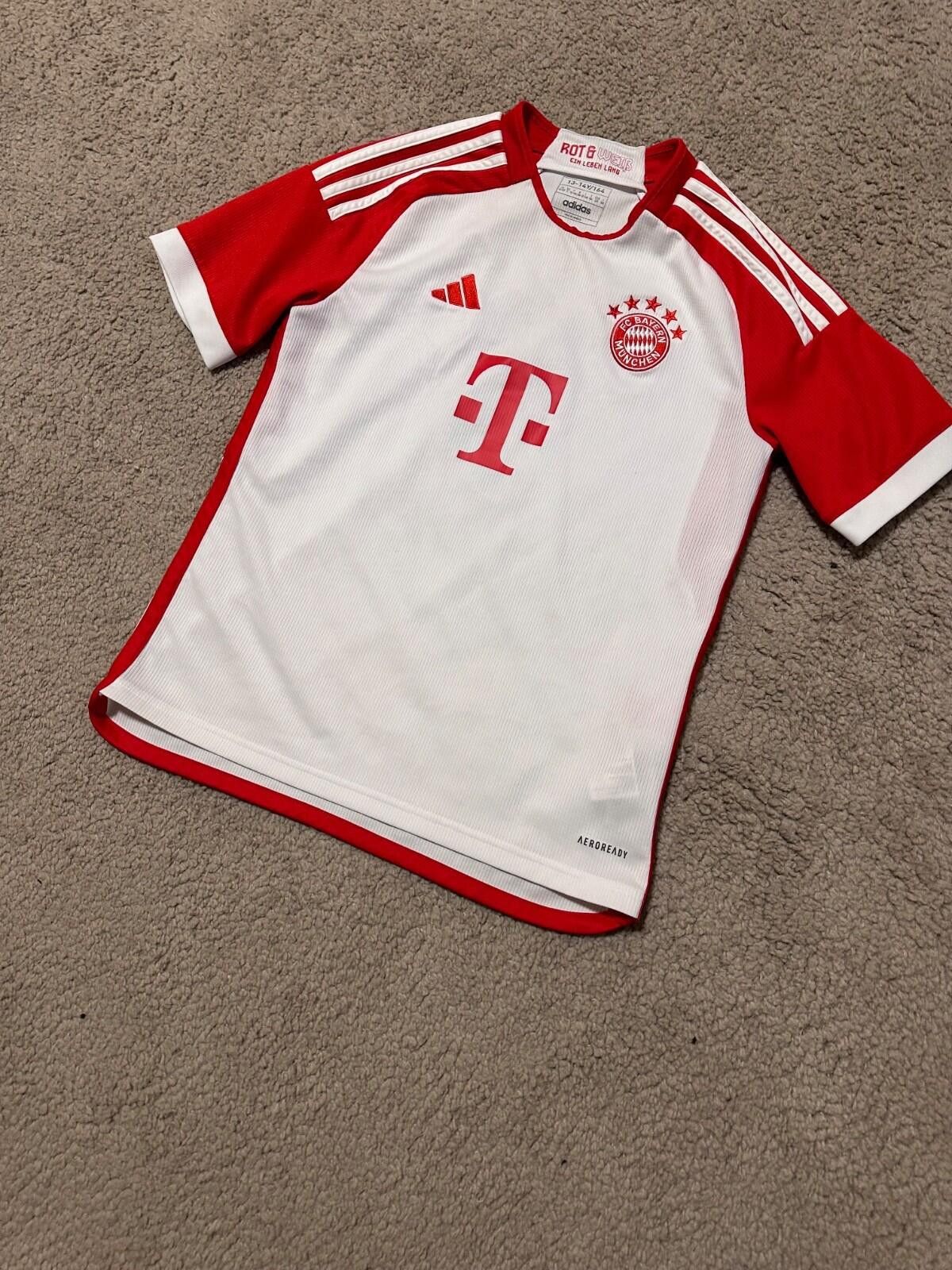 Adidas 2023 Adidas Bayern Munich Soccer Jersey 13/14Y Boys Kane #9 Size US XXS / EU 40 - 2 Thumbnail