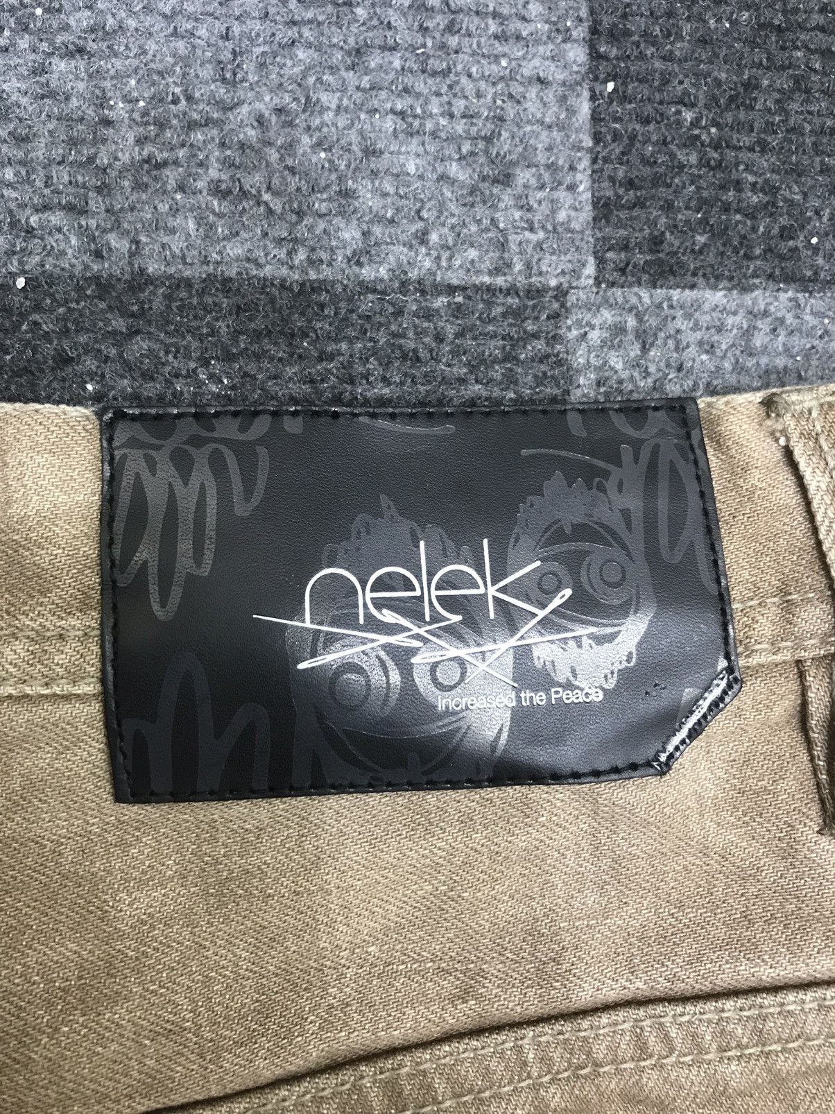 Japanese Brand 💥DENIM ART💥Archival Kelen Patchwork Wide Baker Denim F254 Size US 32 / EU 48 - 23 Thumbnail