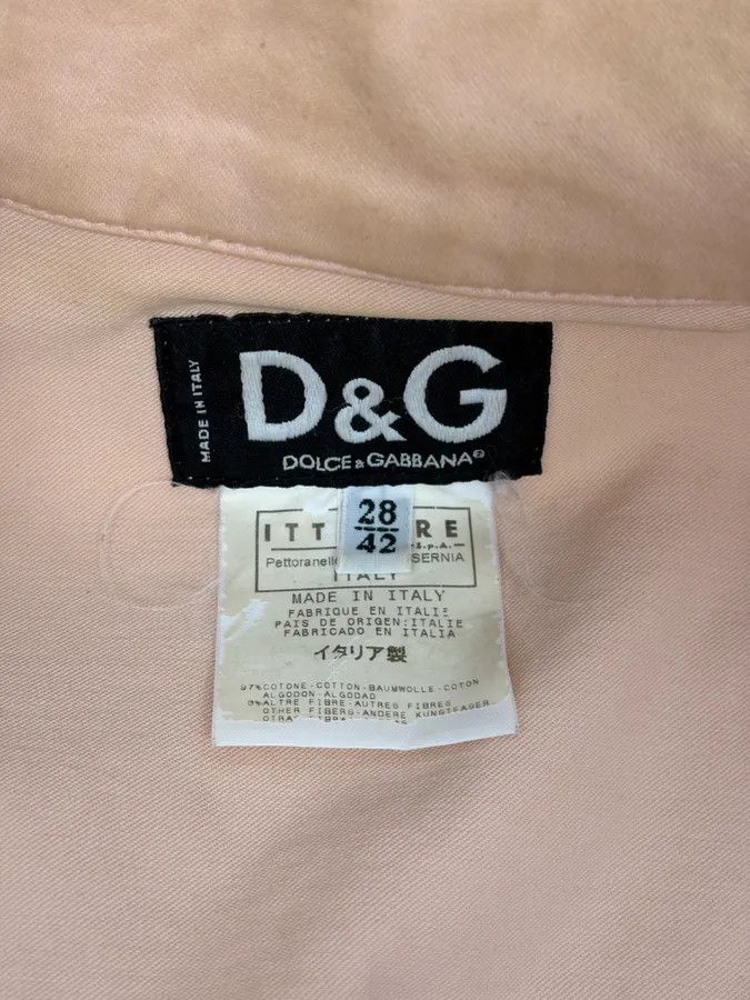 Dolce & Gabbana 2000s Dolce & Gabbana Pink Multi Zip Cargo Jacket Size M / US 6-8 / IT 42-44 - 13 Thumbnail