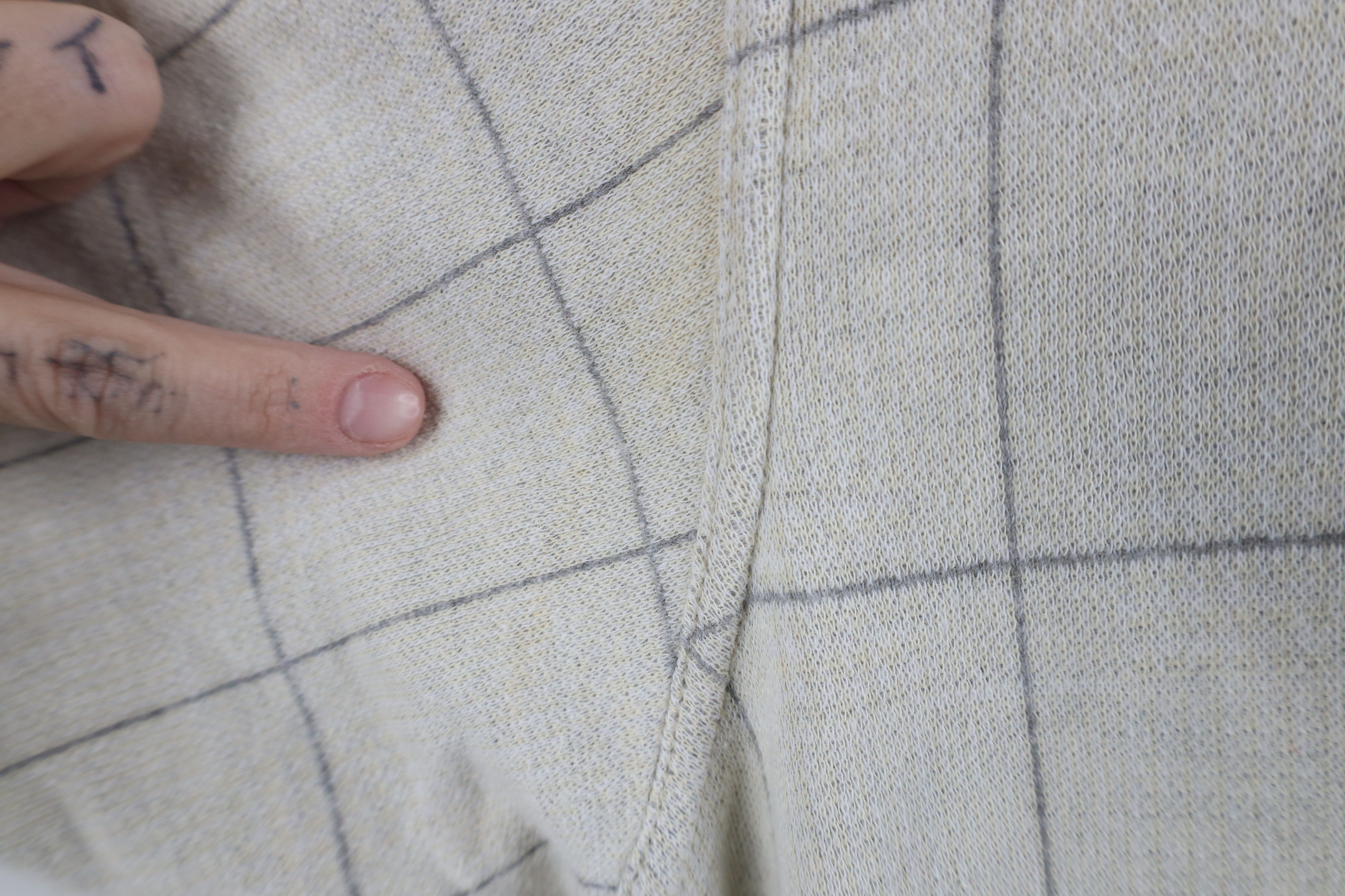 Vintage Vintage 90s Streetwear Fit Checkered Knit Golf Polo Shirt Size US XL / EU 56 / 4 - 7 Thumbnail