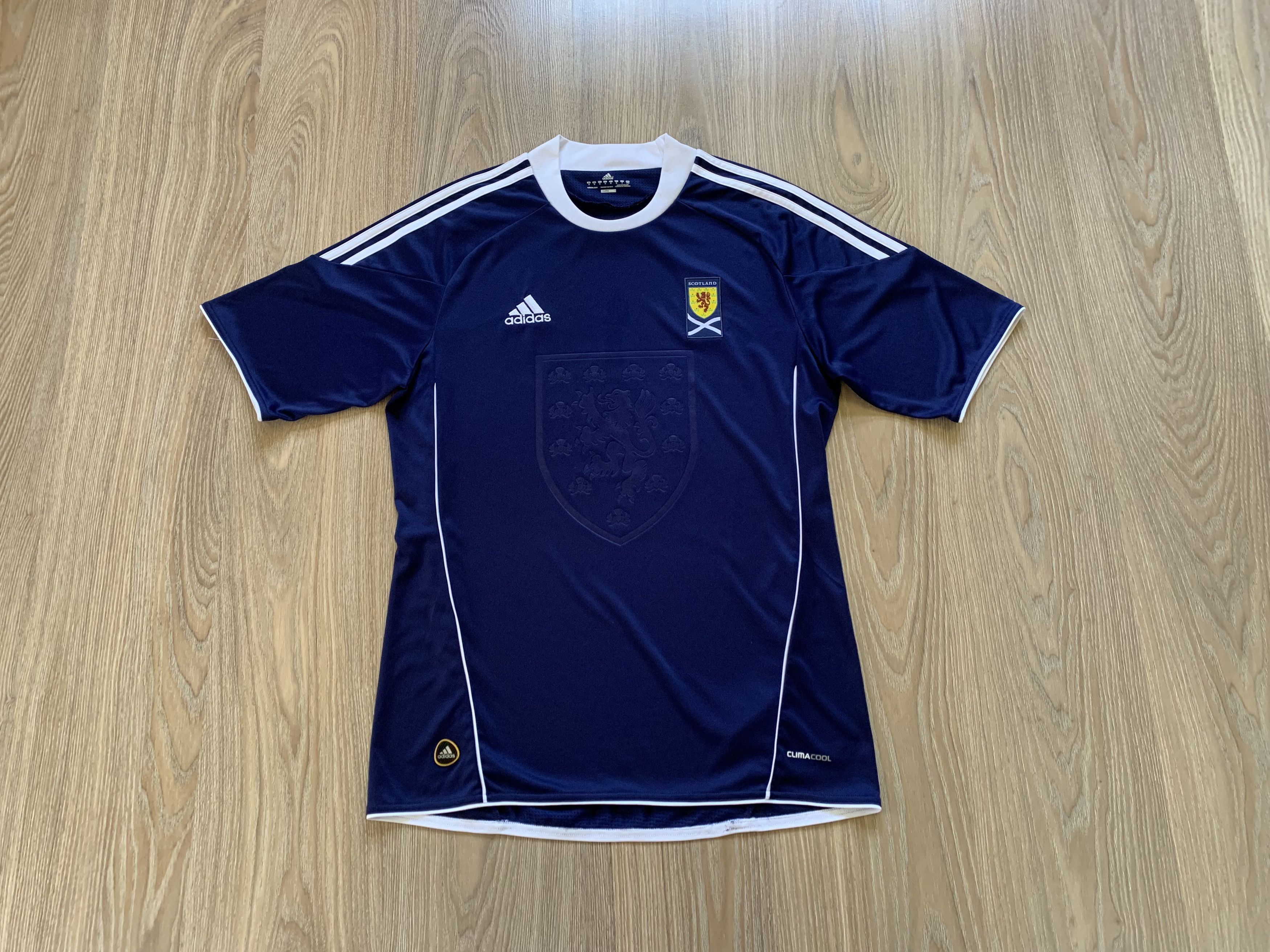 Adidas Adidas Scotland National Team Home Shirt Jersey 2010 Size US M / EU 48-50 / 2 - 1 Thumbnail