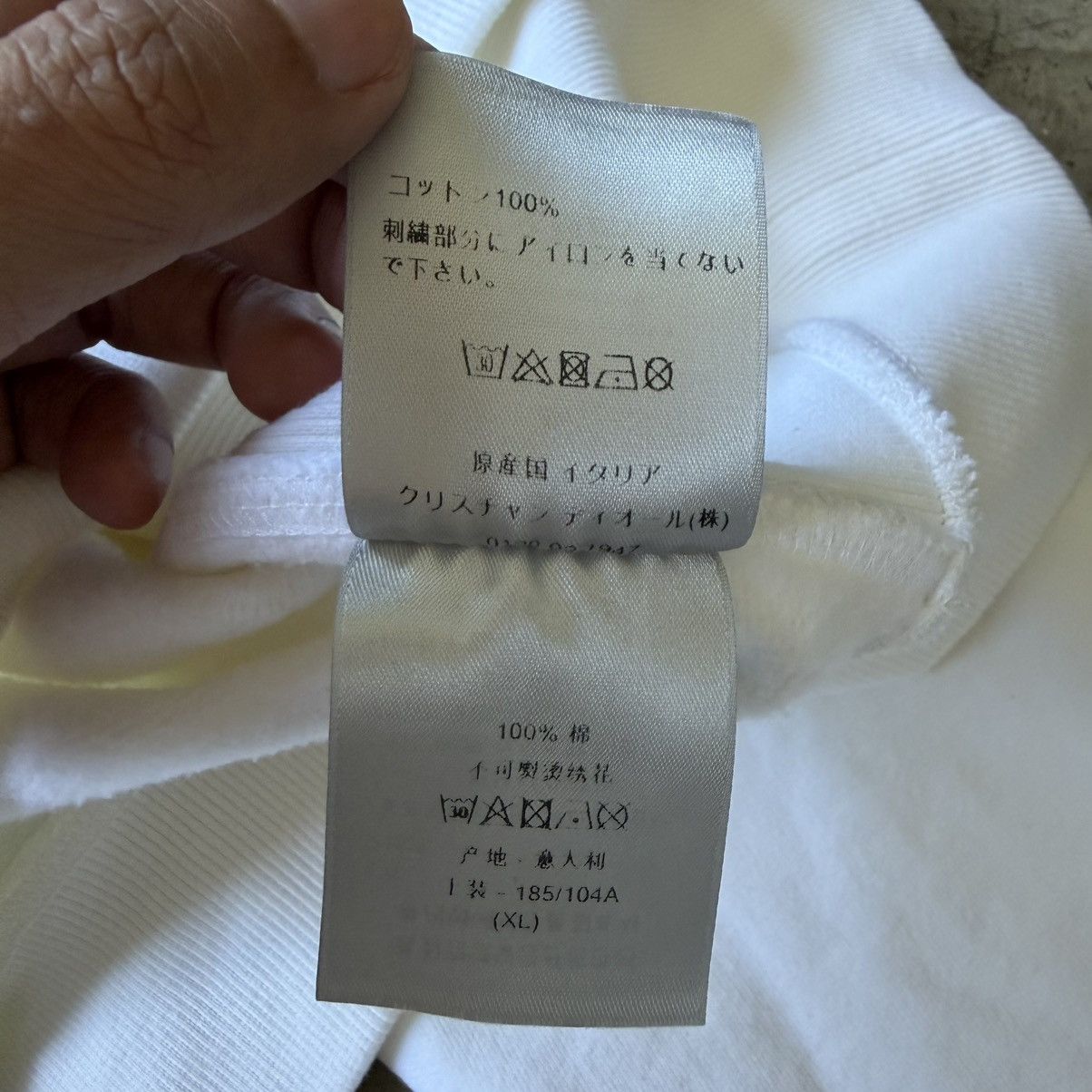 Dior Dior - Floral Embroidered Logo Crewneck Size US XL / EU 56 / 4 - 7 Thumbnail