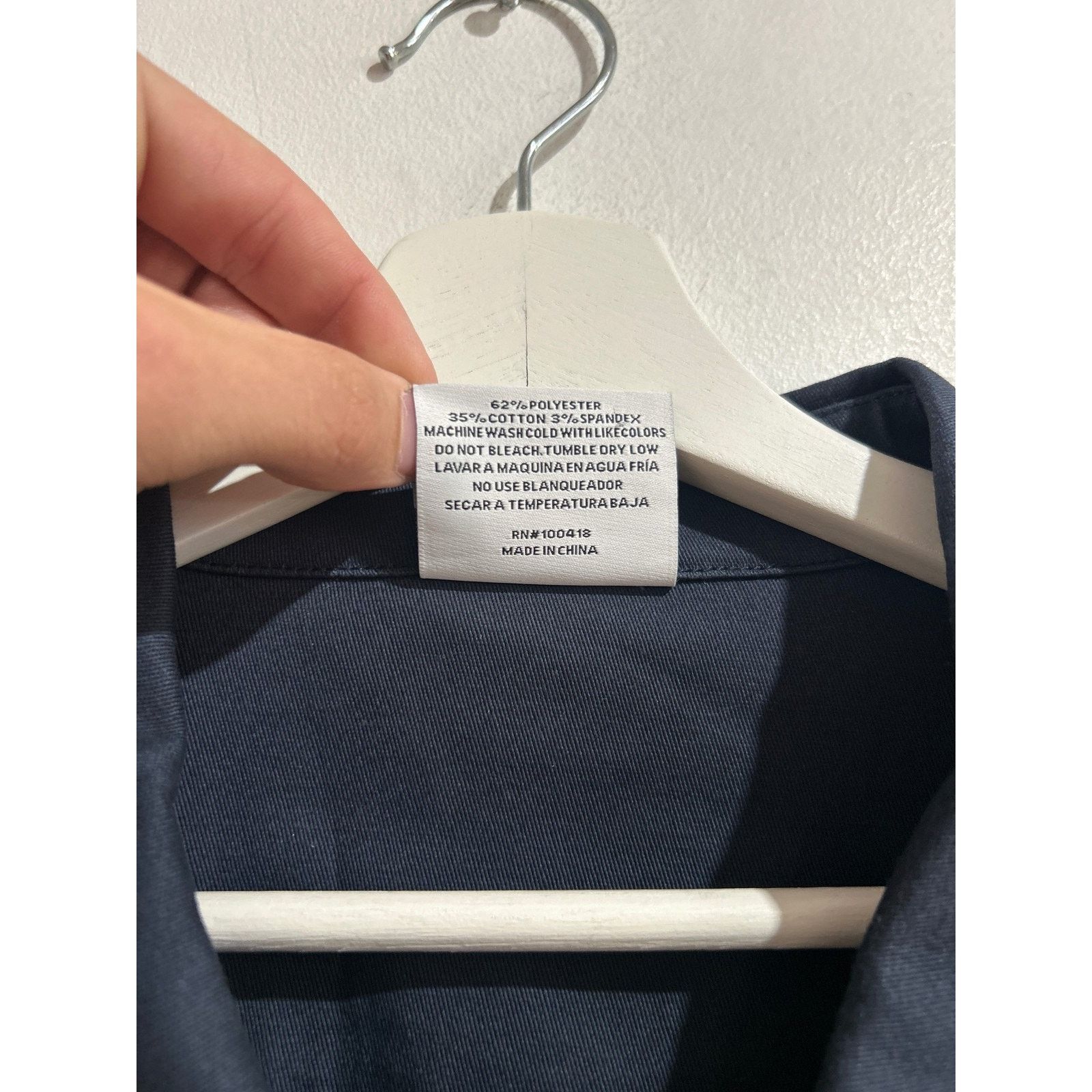 Other PRO CLUB MECHANIC S/S NAVY BUTTON UP SIZE 3XL PREOWNED Size US XXL / EU 58 / 5 - 3 Thumbnail