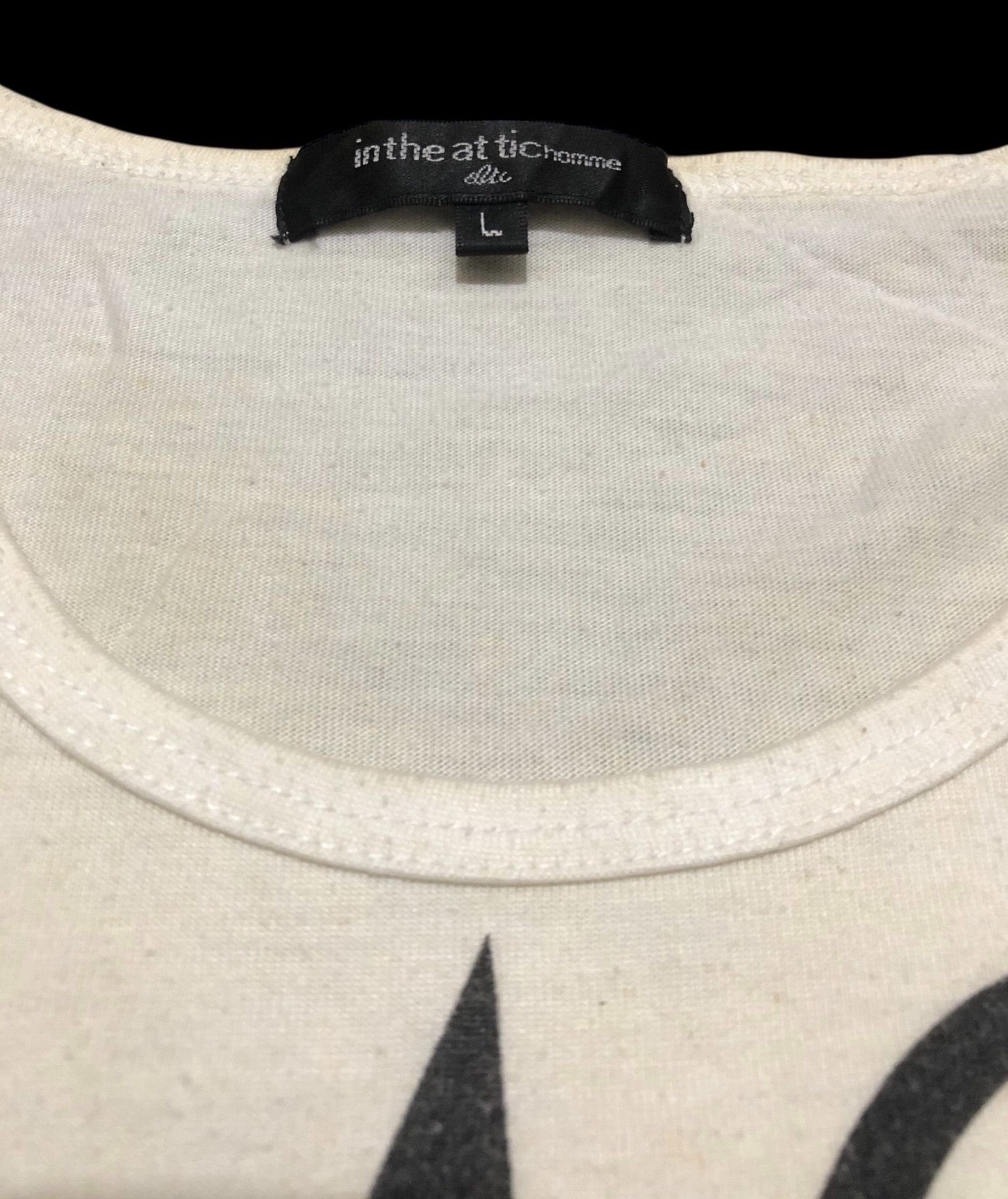 Japanese Brand 🔥Y2K IN THE ATTIC Avant Garde Style Brand Designer T-Shirt Size US S / EU 44-46 / 1 - 7 Thumbnail