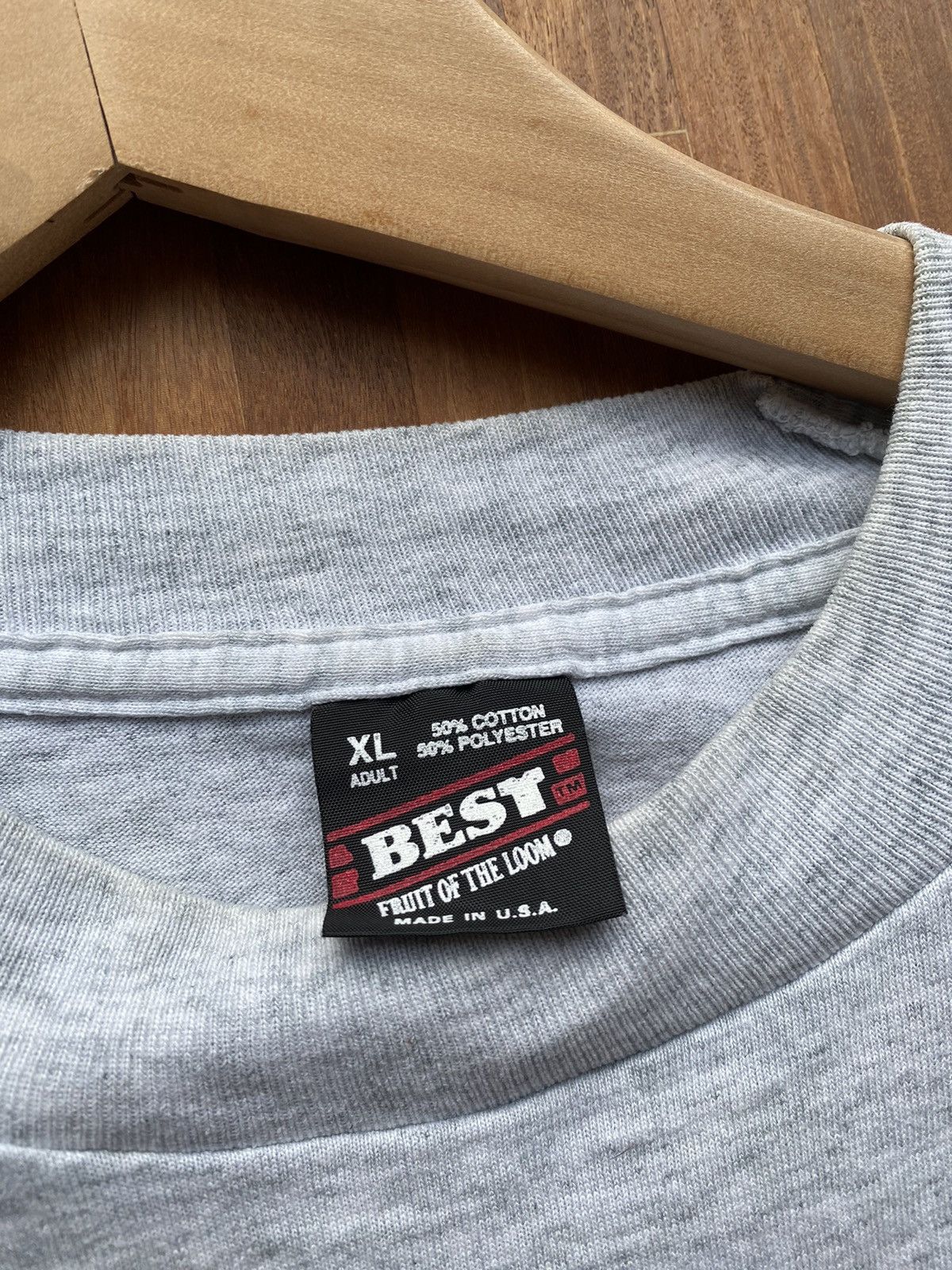 Fruit Of The Loom × Vintage Single Stich vintage fruit of the loom Indiana swim tee Size US XL / EU 56 / 4 - 3 Thumbnail