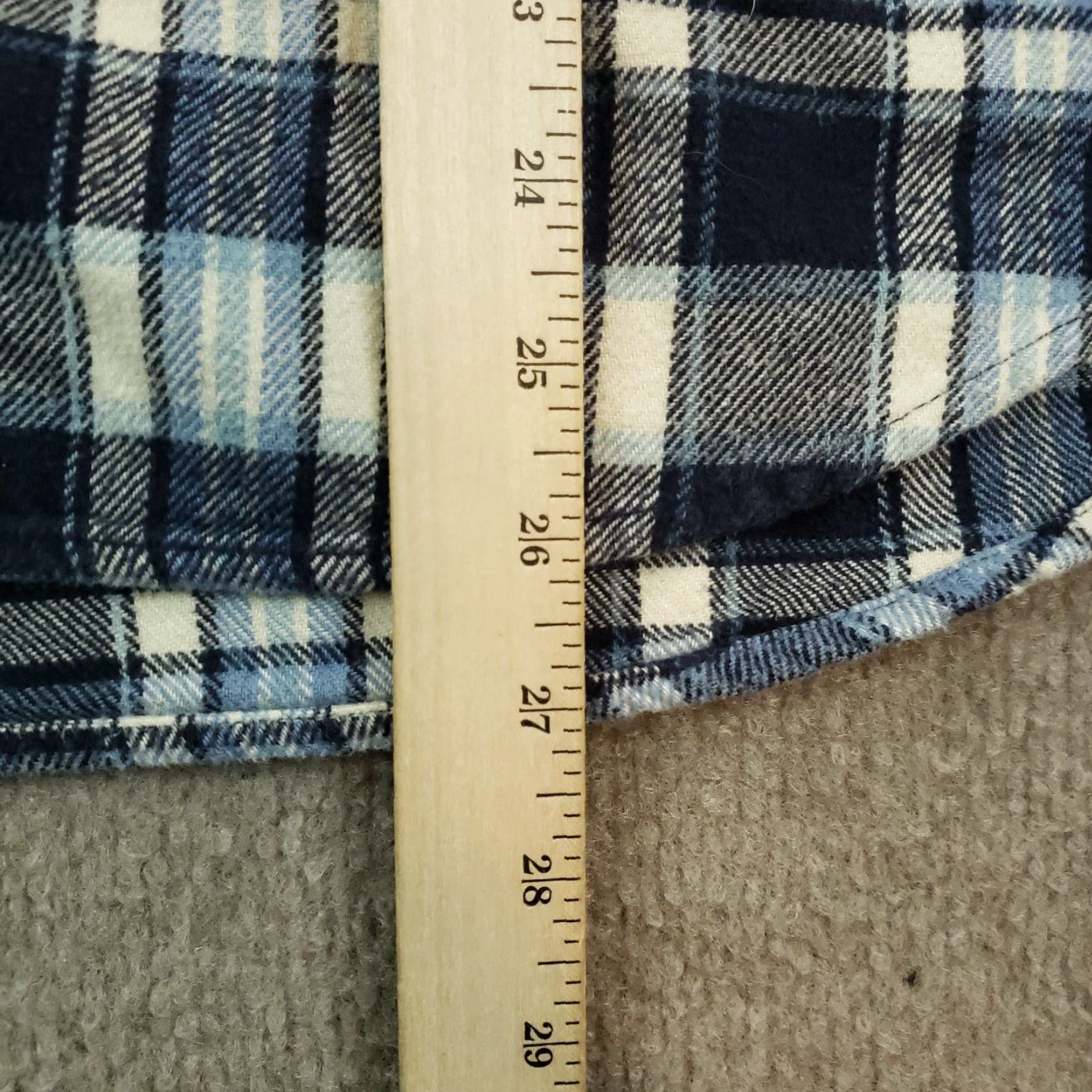 American Eagle Outfitters American Eagle Mens Medium Blue Plaid Flannel Shirt Long Sleeve Button Up Casual Size US M / EU 48-50 / 2 - 3 Thumbnail