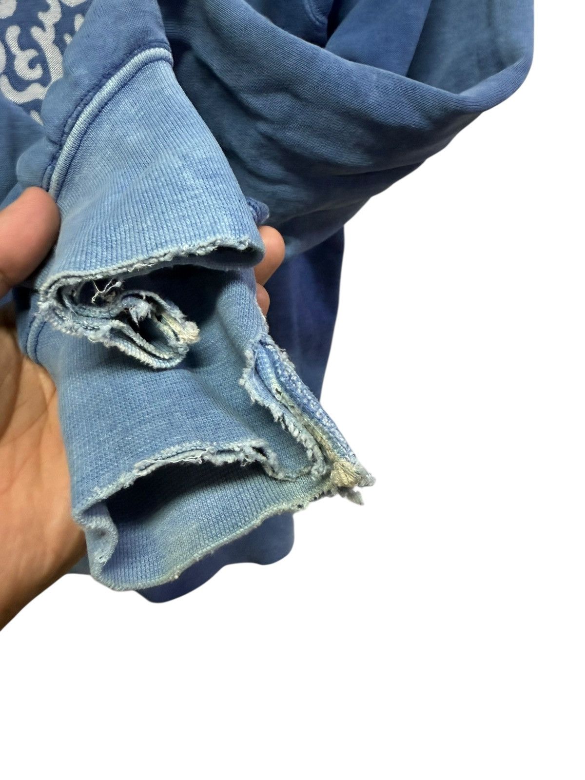 Indigo 🔥Vintage Blue Indigo Popcorn Distressed Size US M / EU 48-50 / 2 - 8 Thumbnail