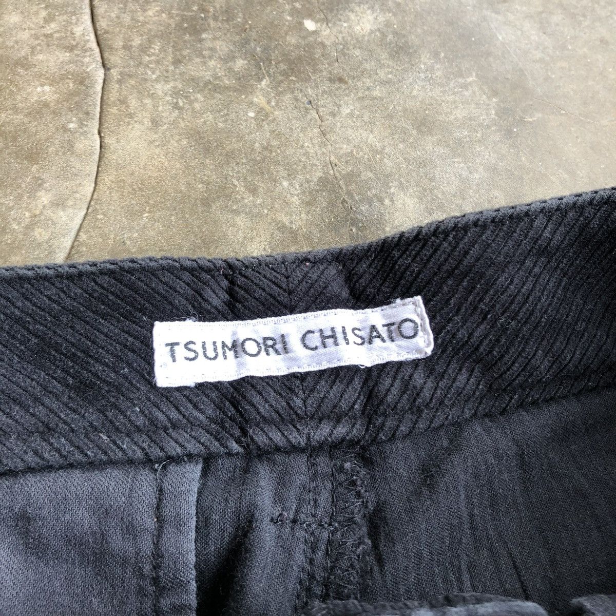 Issey Miyake 2000s Tsumori Chisato by Issey Miyake Corduroy Pants Black Size US 29 - 13 Thumbnail