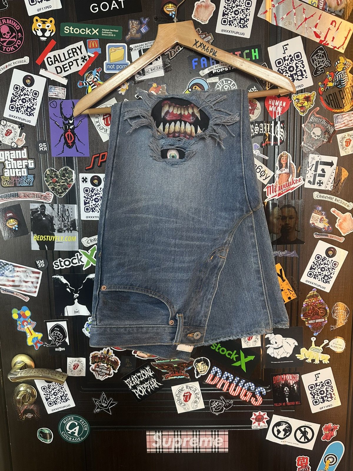 Doublet DOUBLET “Monster” Japan Denim Jeans Size US 32 / EU 48 - 1 Thumbnail