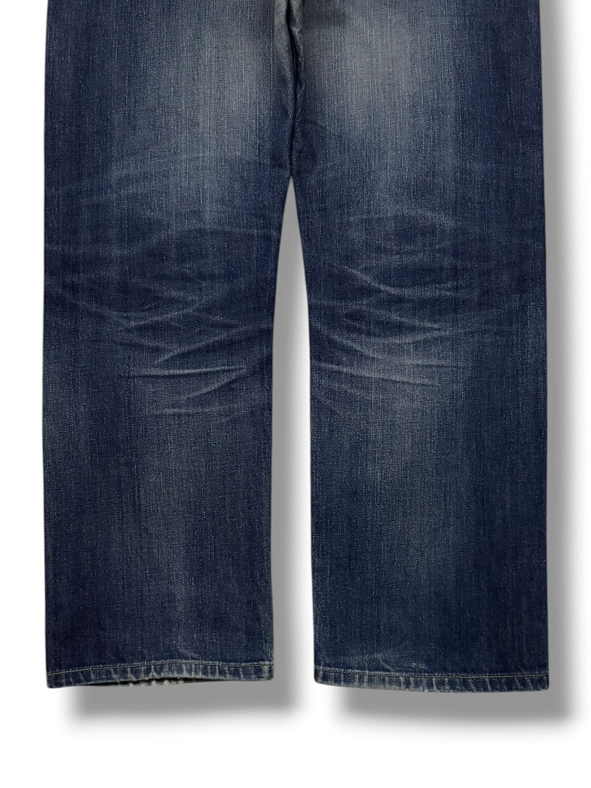 Uniqlo Vintage Uniqlo Japan Selvedge Denim Jeans | Vintage Fade W34 Size US 34 / EU 50 - 7 Thumbnail