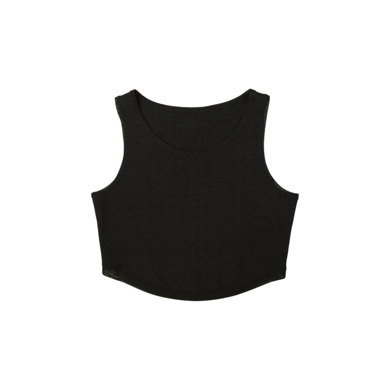 Black Viscose Top