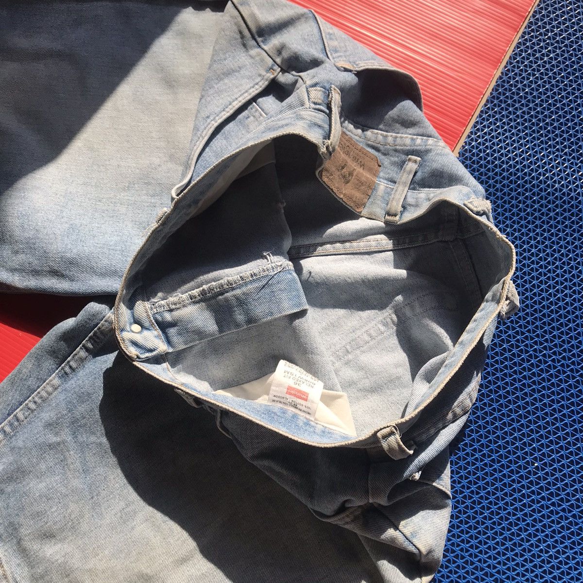 Hysteric Glamour × Vintage × Wrangler Vintage Wrangler Jeans Short Pants Jeans Baggy And loose fit Size US 36 / EU 52 - 25 Thumbnail