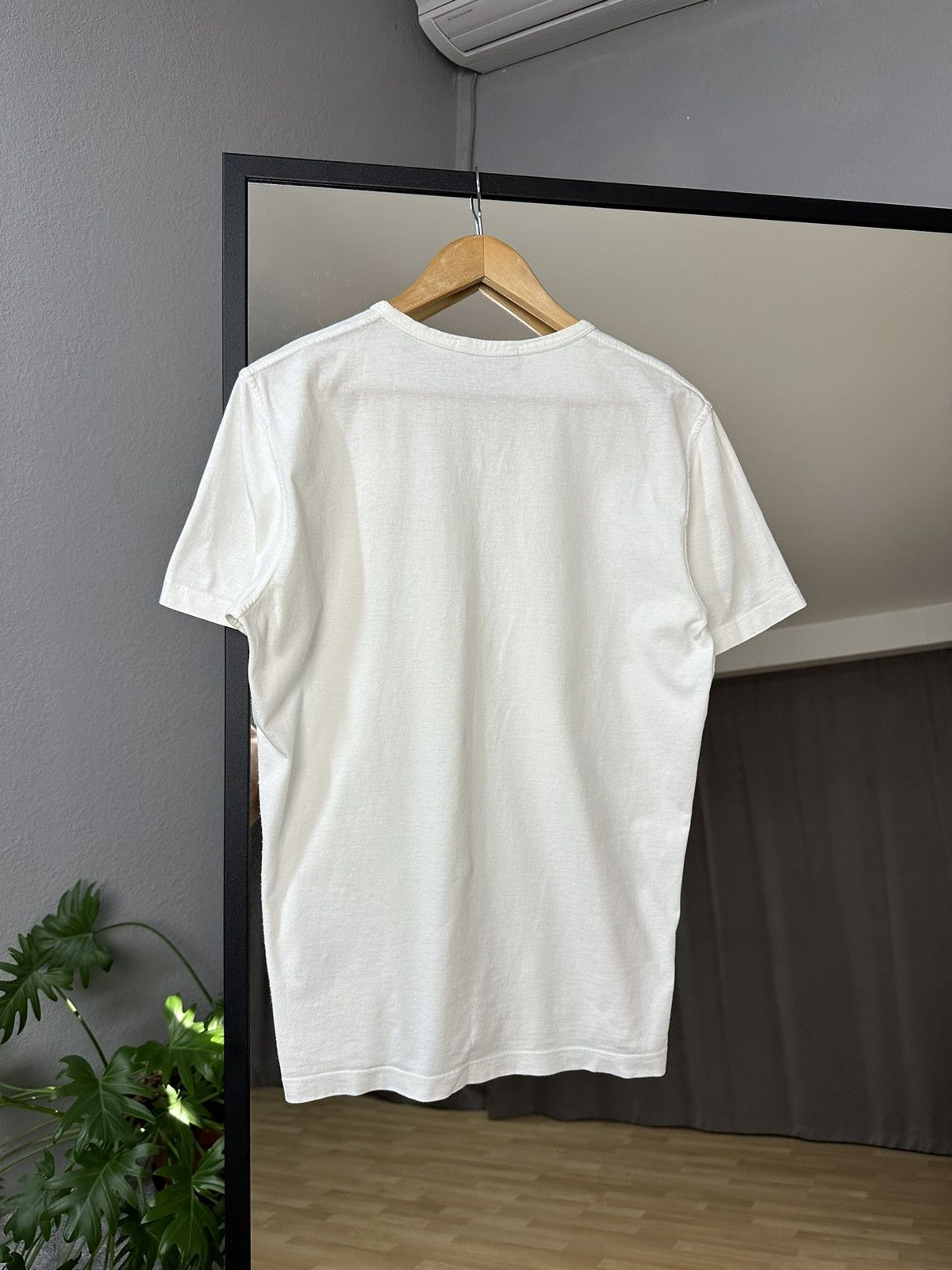 Vintage Stone Island Patch Logo White T-Shirt Arcvhical