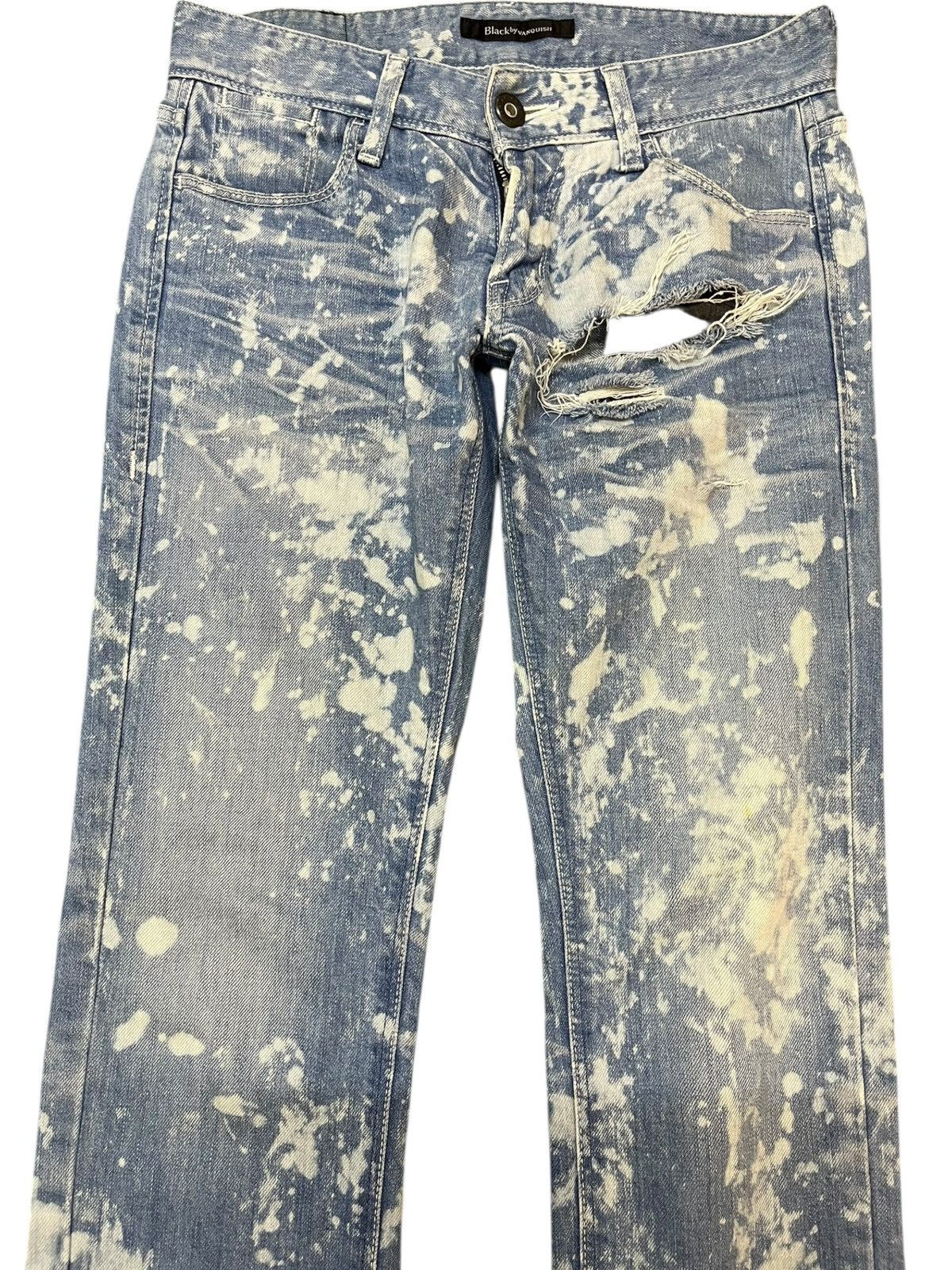 Japanese Brand × Vanquish Vintage Vanquish Acid Wash Distressed Denim Size US 29 - 2 Thumbnail