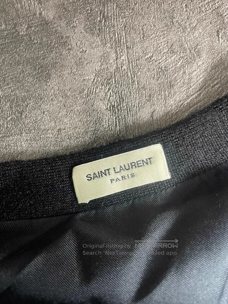 Saint Laurent Paris Saint Laurent Paris Pistol Revolver Wool Cardigan Size US XS / EU 42 / 0 - 4 Thumbnail