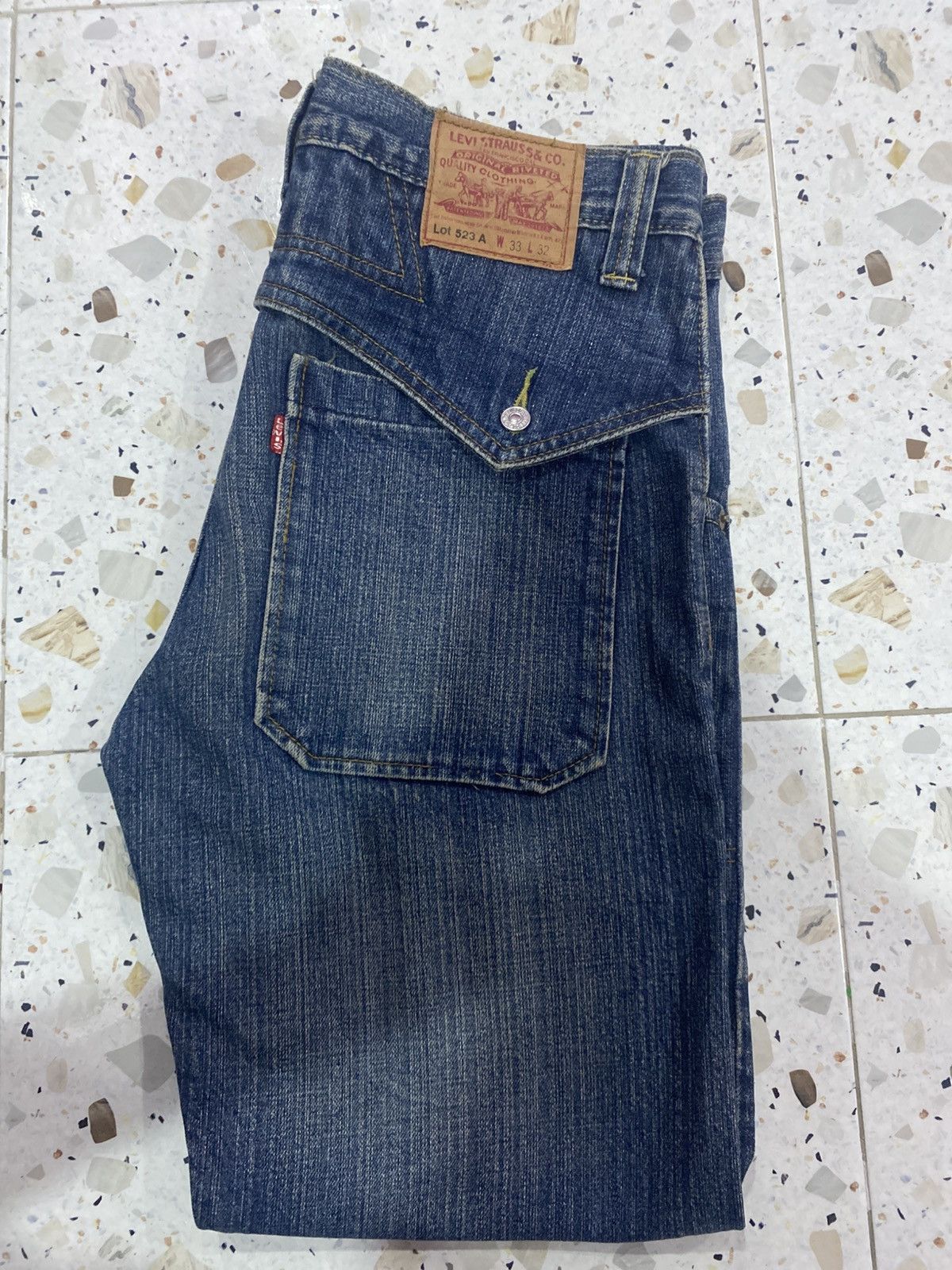Levi's Vintage Clothing Levi’s (straight fit) made in usa Size US 33 - 5 Thumbnail